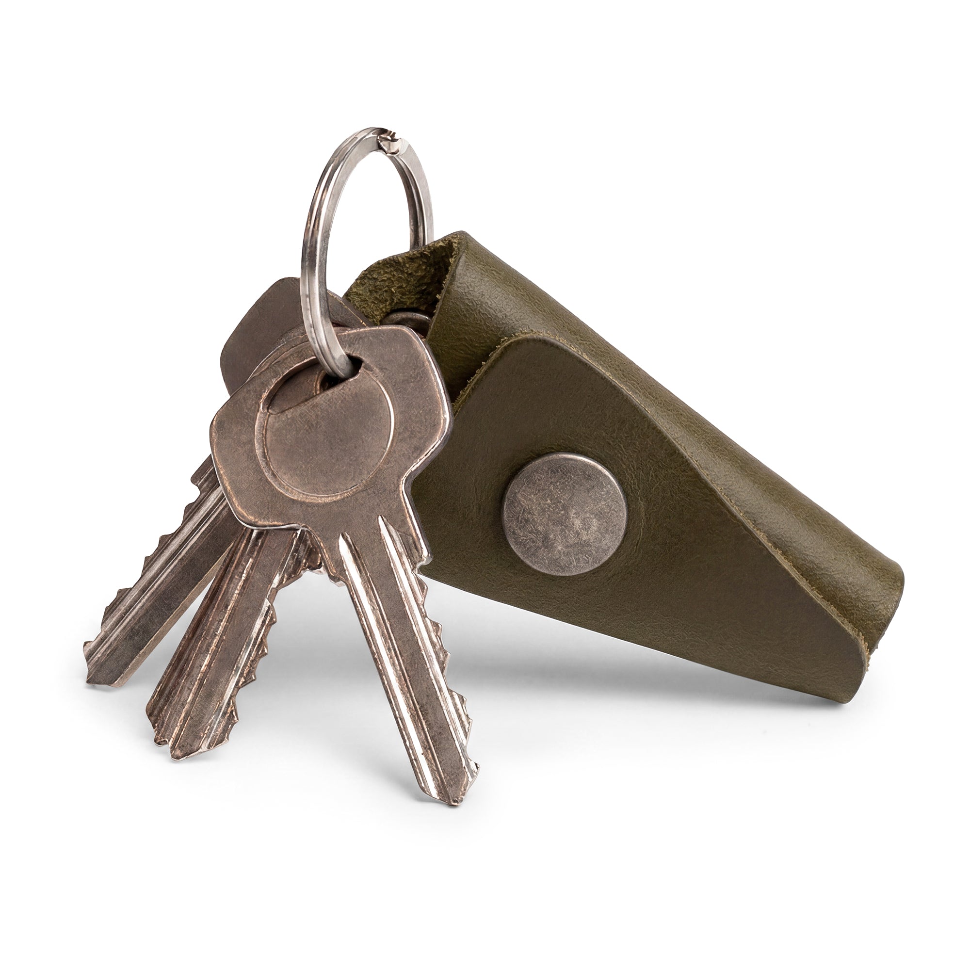 Leather Wrap Keychain