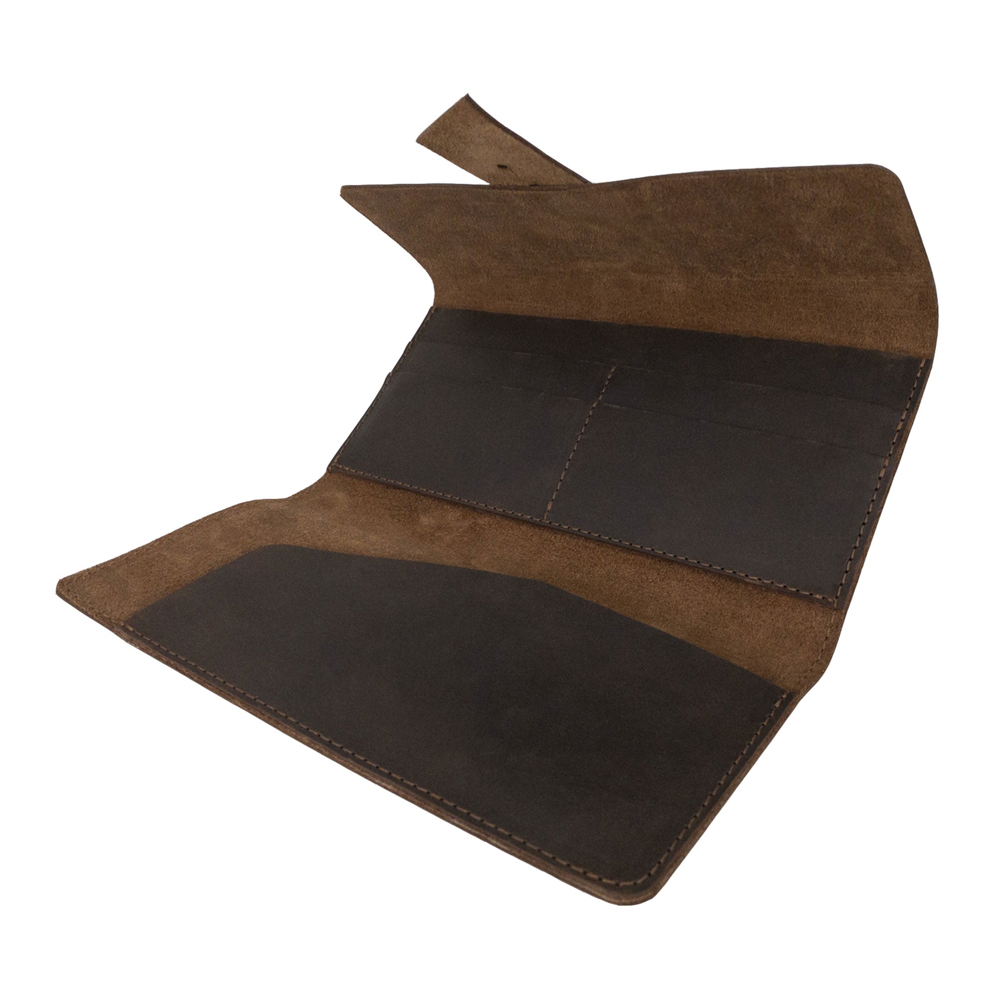 Classic Checkbook Cover with Credit Card Slots - Stockyard X 'The Leather Store'