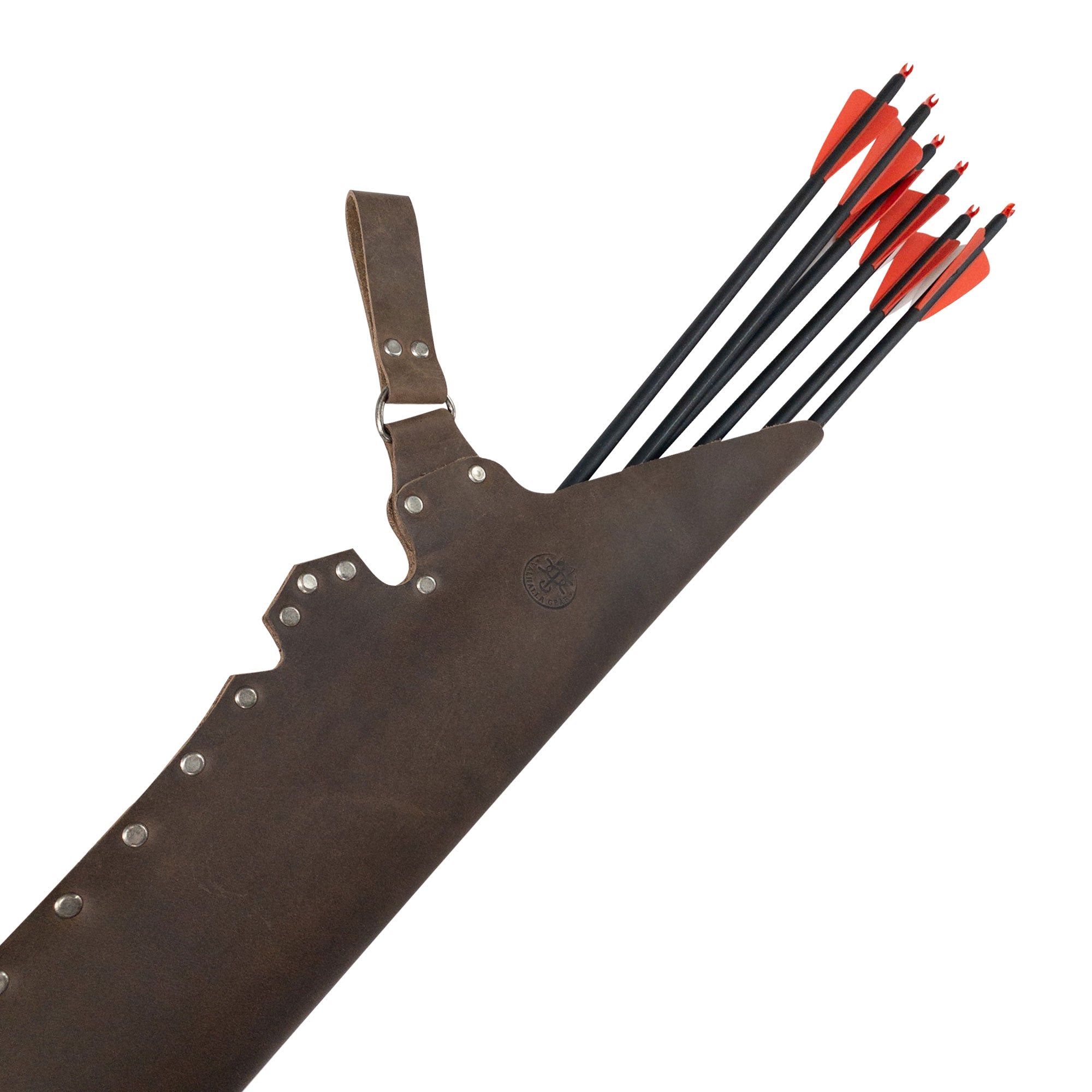 Riveted Hip Quiver - Stockyard X 'The Leather Store'