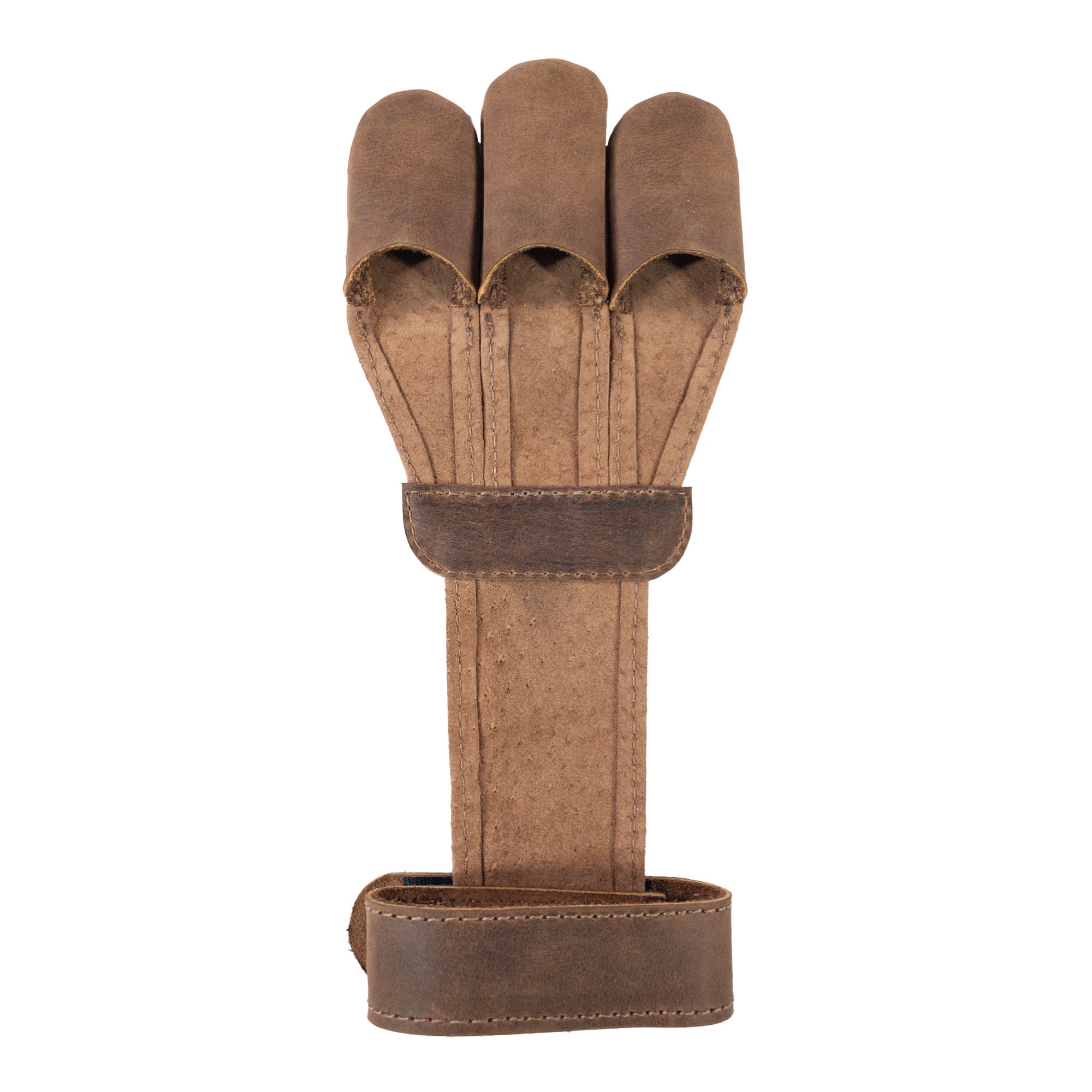 Three-Finger Archery Shooting Glove - Stockyard X 'The Leather Store'