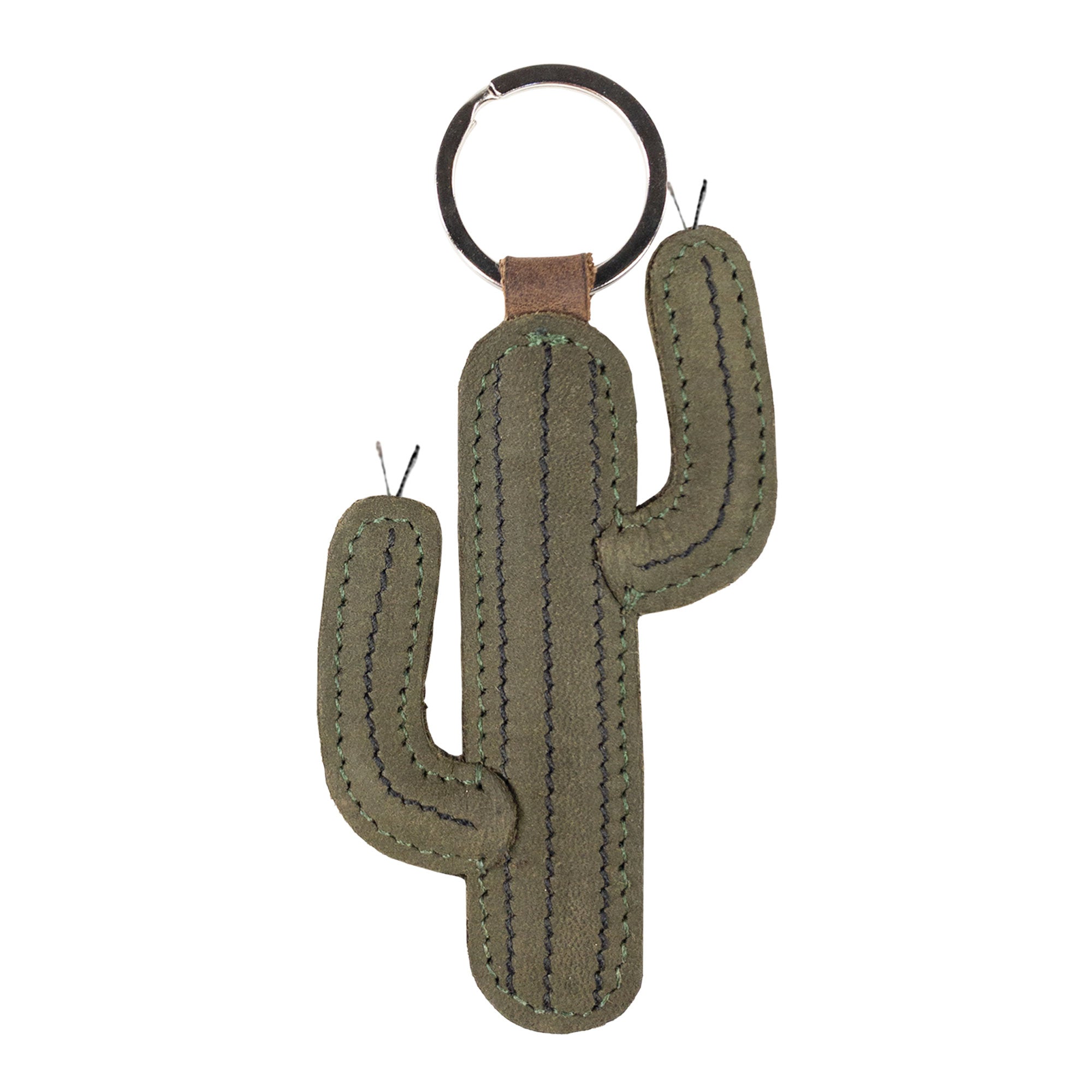 Cactus Keychain - Stockyard X 'The Leather Store'