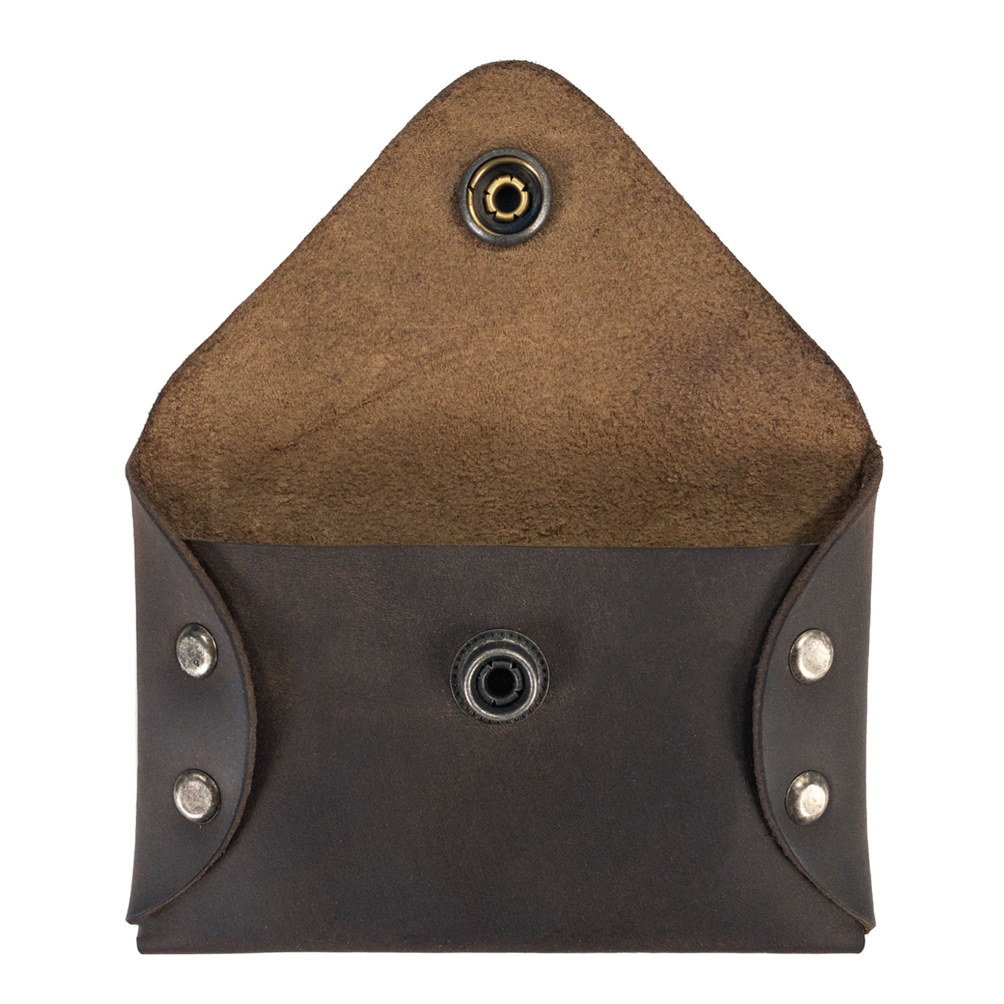 Riveted Unibody Card Holder - Stockyard X 'The Leather Store'