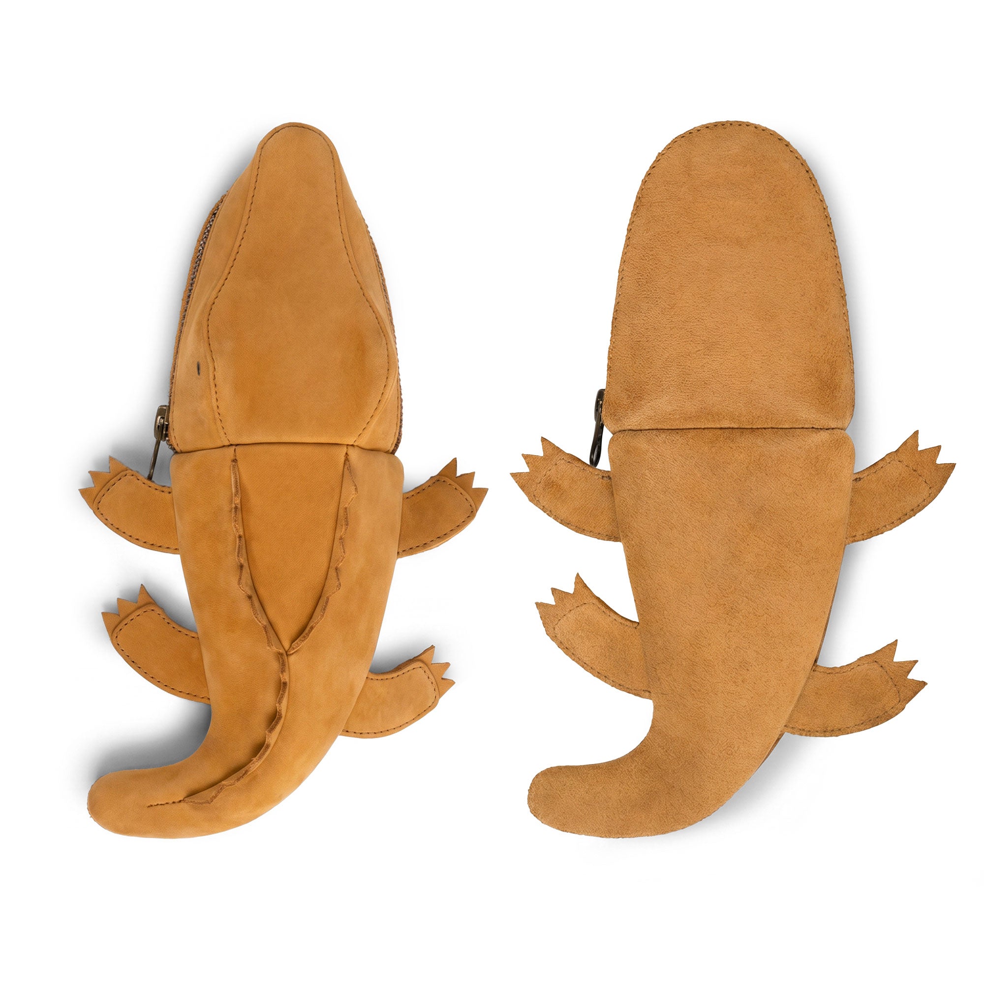 Leather Gator Pouch