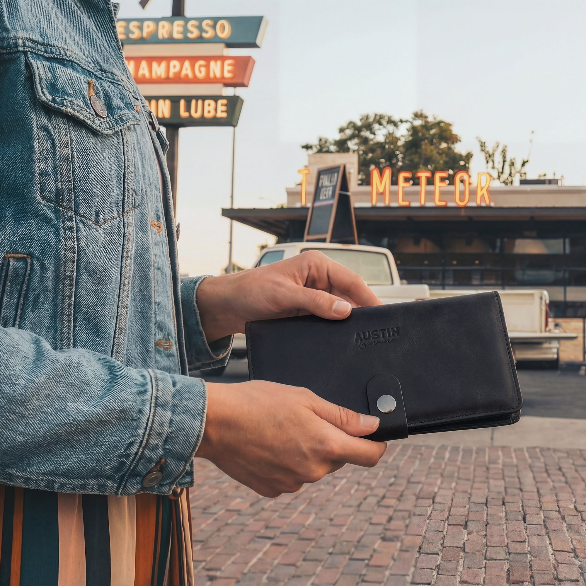 The Lamar Long Bifold Wallet