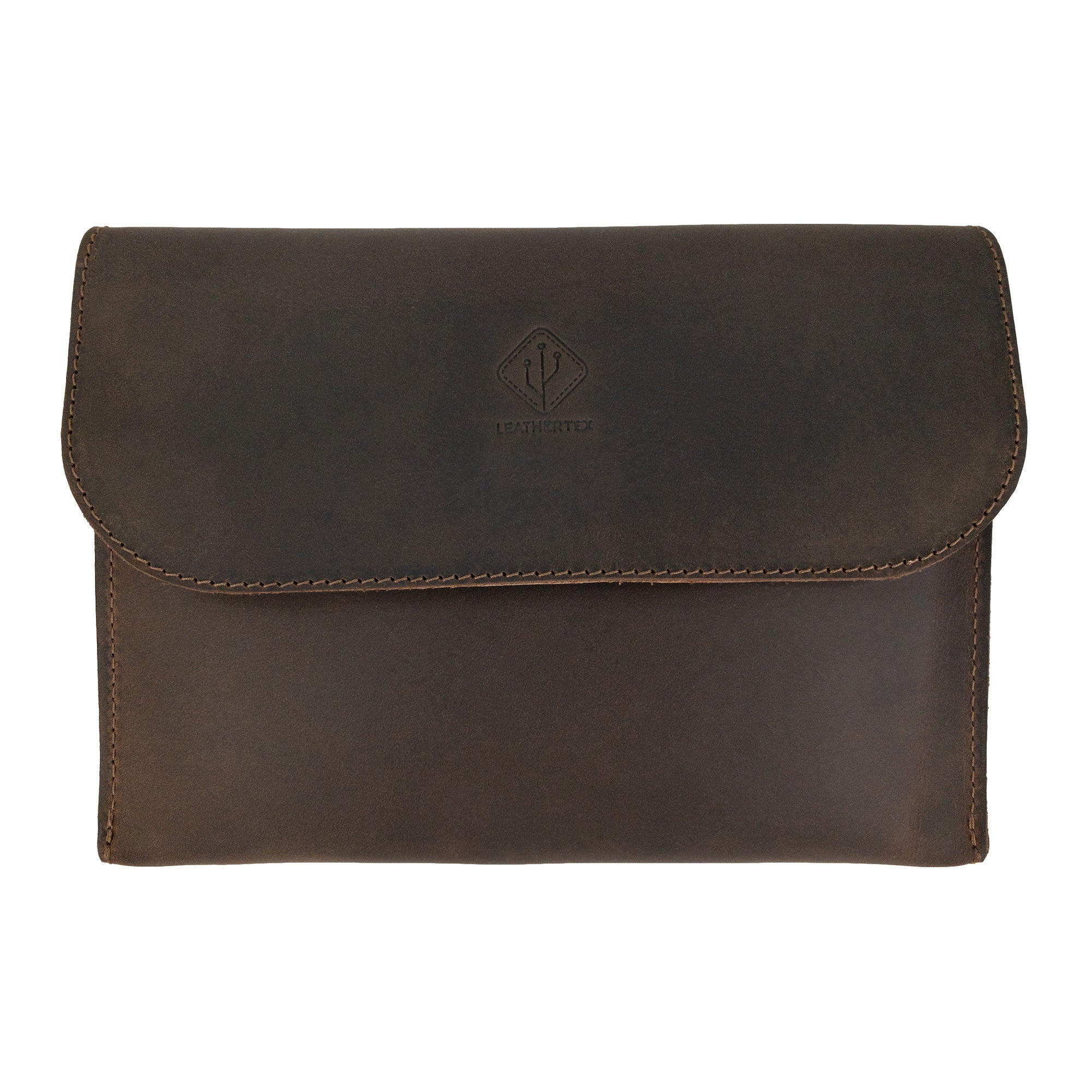 Minimalist Electronic Pouch for Cables and Chargers - Stockyard X 'The Leather Store'