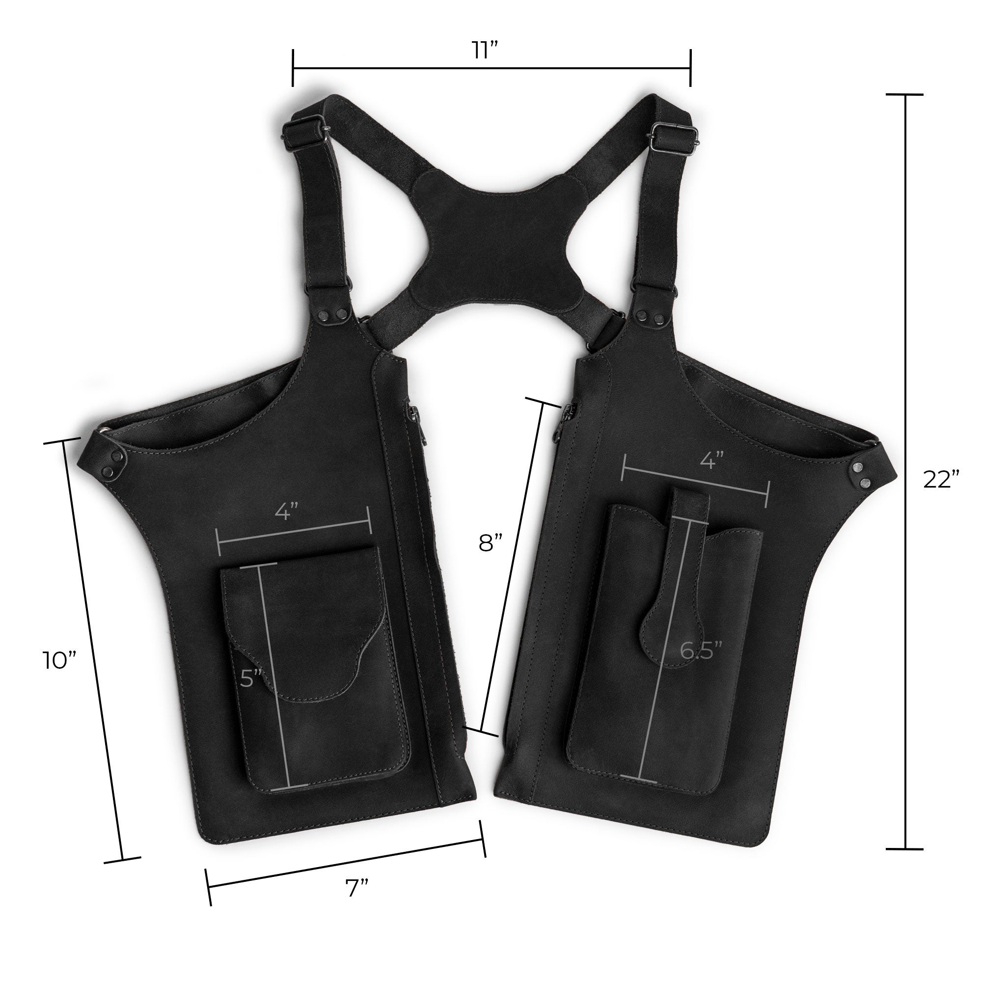 Zippered Shoulder Holster