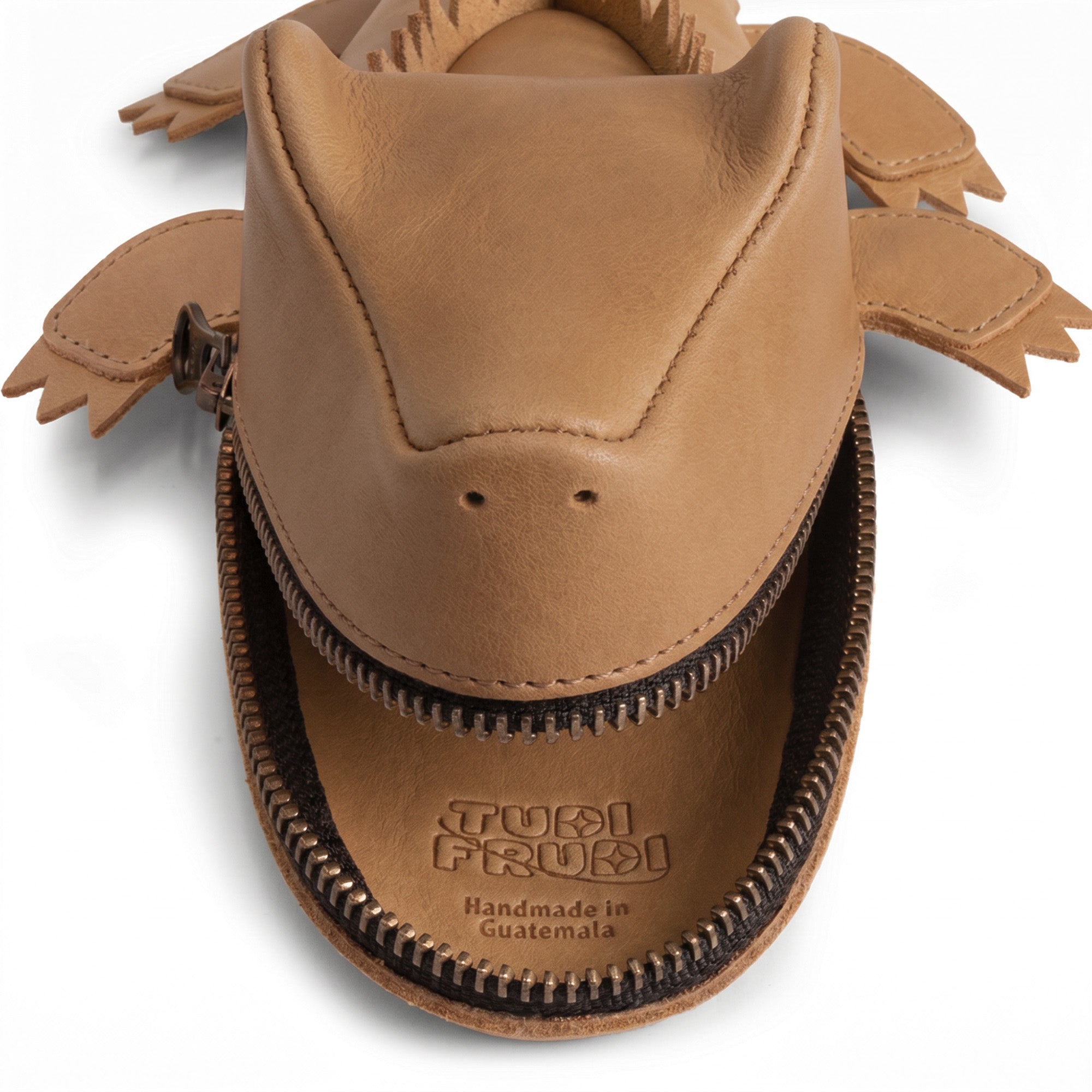 Leather Gator Pouch