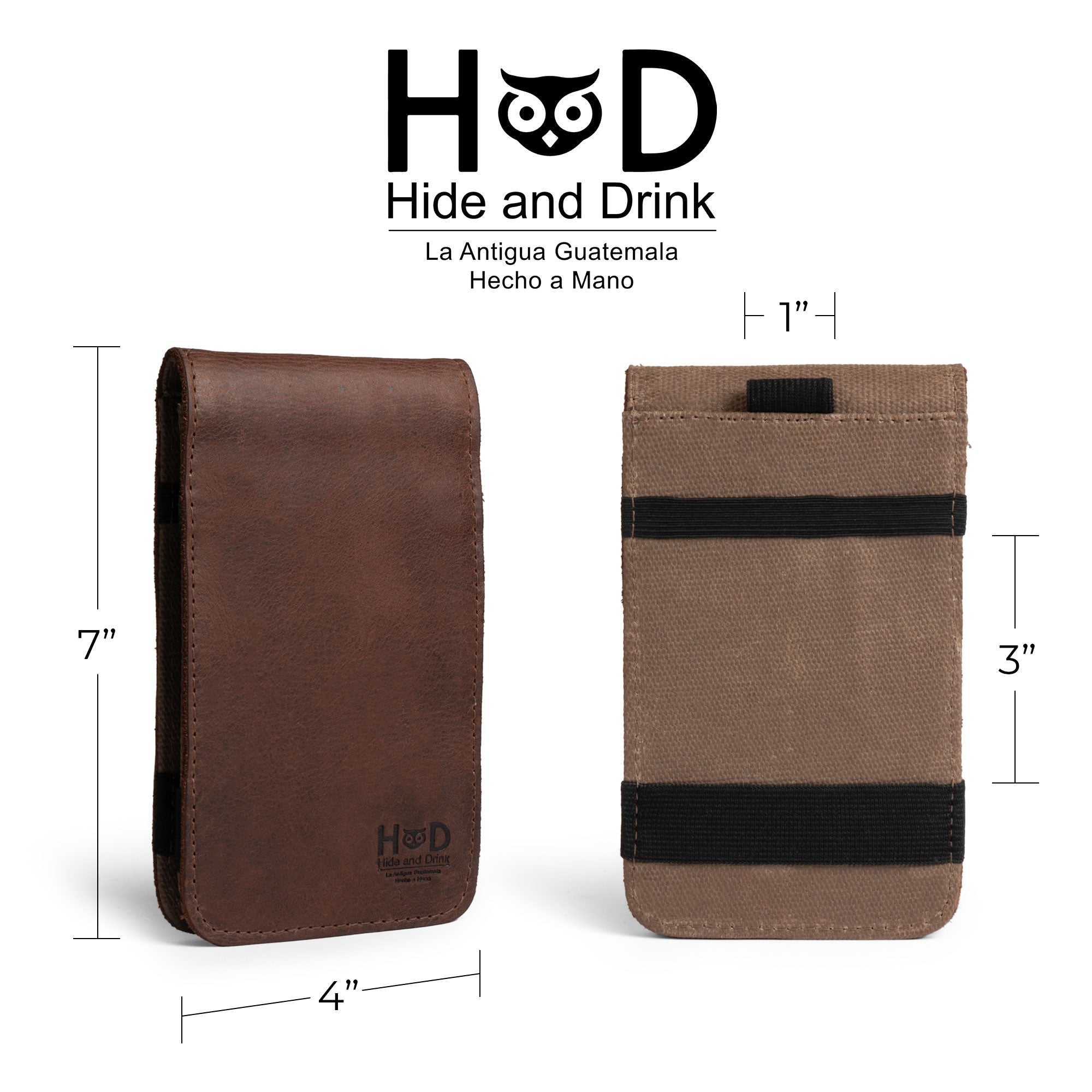 Versatile Golf Scorecard Holder by Hide & Drink, constructed with full grain leather. Ideal for golfers, this durable Golf Performance Scorecard Holder also works as a Golf Card Holder and Yardage Book Cover. Artisan crafted in La Antigua Guatemala, showcasing meticulous attention to detail and small batch production.