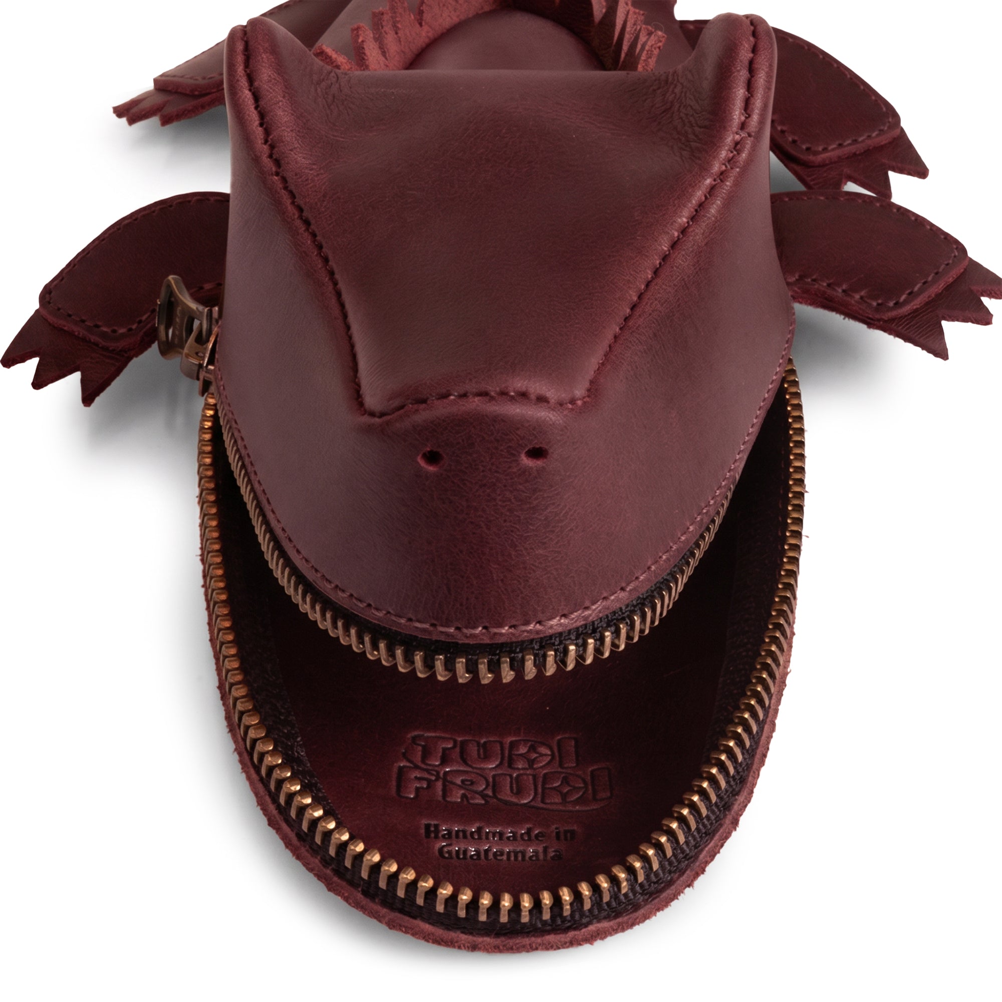 Leather Gator Pouch