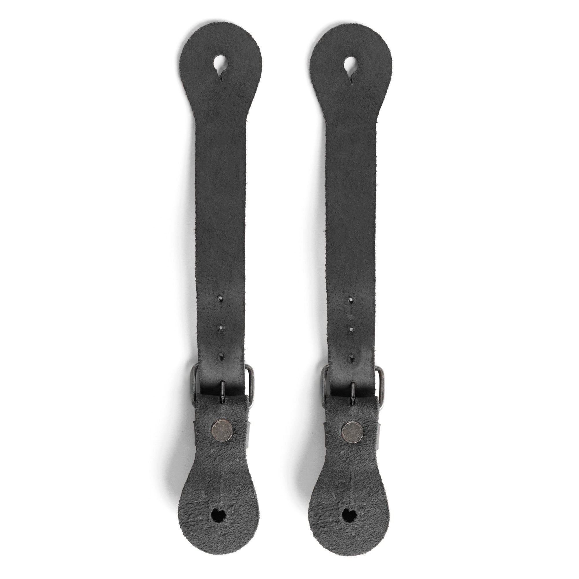 Hide & Drink's Ply Spur Straps (2 Pieces) - Featuring a robust design, this set of 2 Single Spur Straps is made for Cowboy boots. Ideal for Men and Women, crafted from Full Grain Leather, showcasing high-quality artisan work for Rodeo and Equestrian activities.