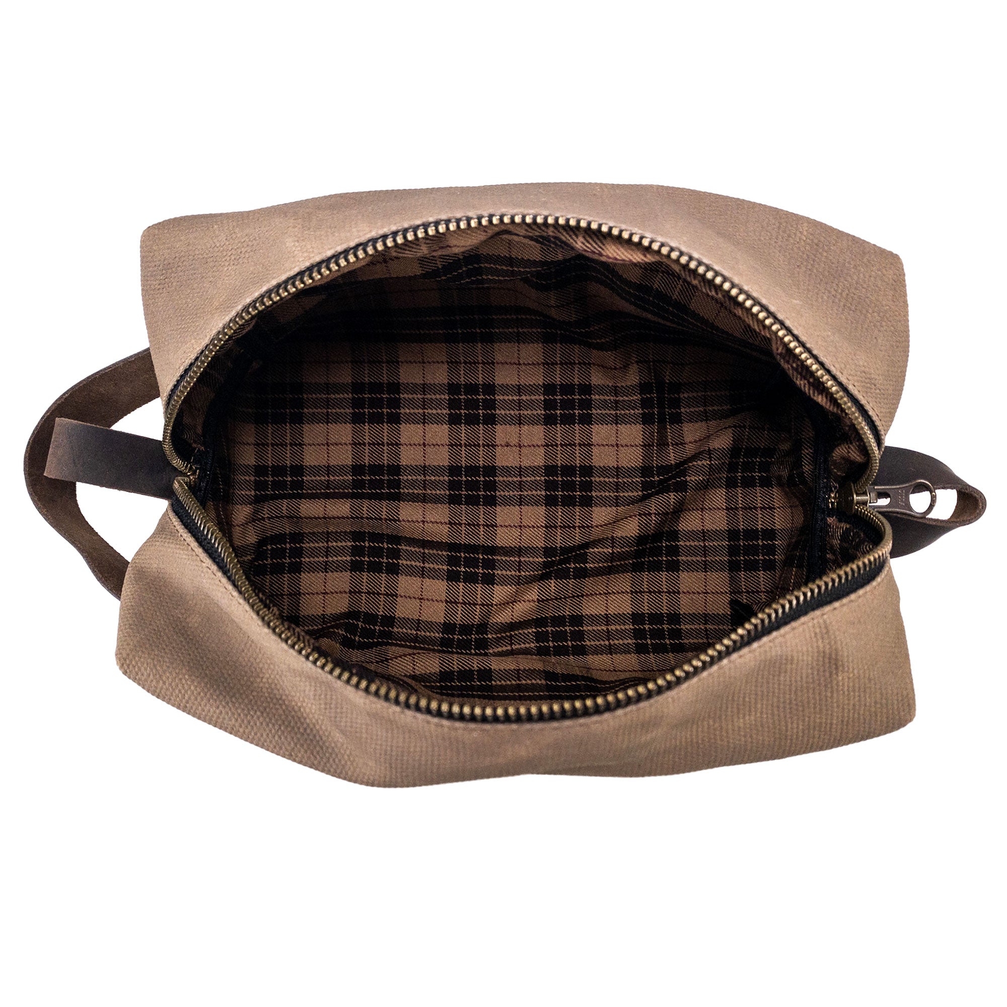 Square Dopp Kit Utility Bag - Stockyard X 'The Leather Store'