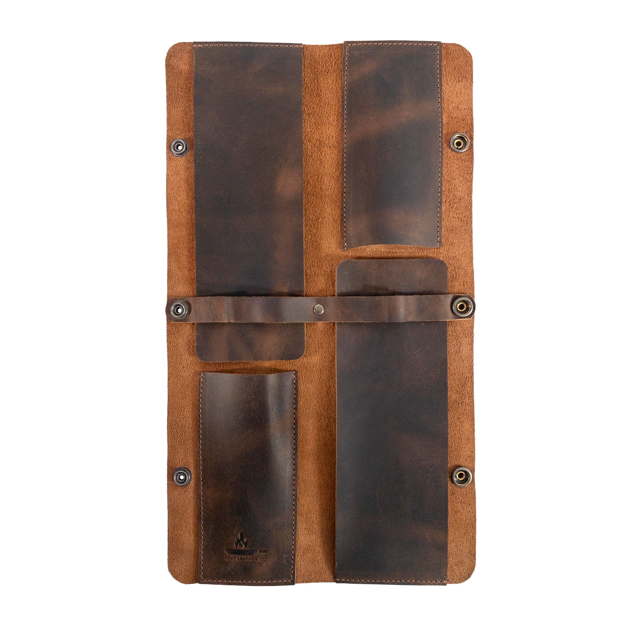 Rectangular Case for 2 Chef's Knives - Stockyard X 'The Leather Store'