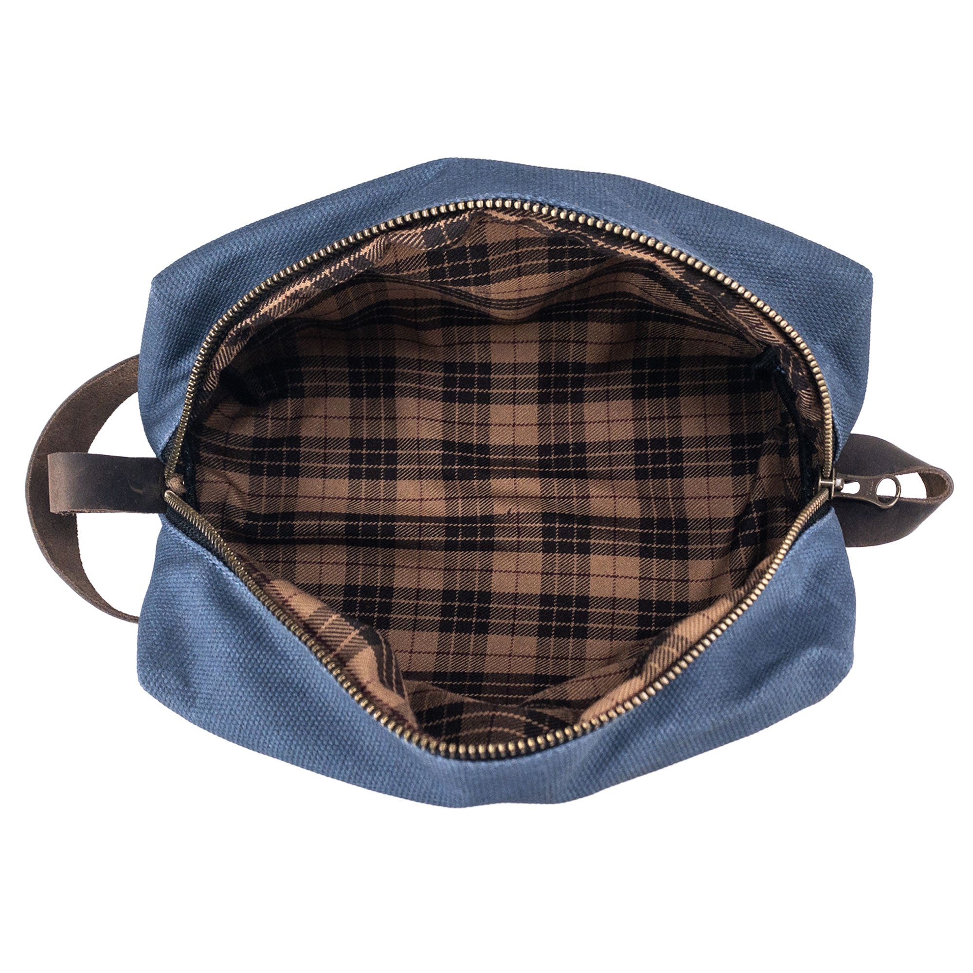 Square Dopp Kit Utility Bag - Stockyard X 'The Leather Store'