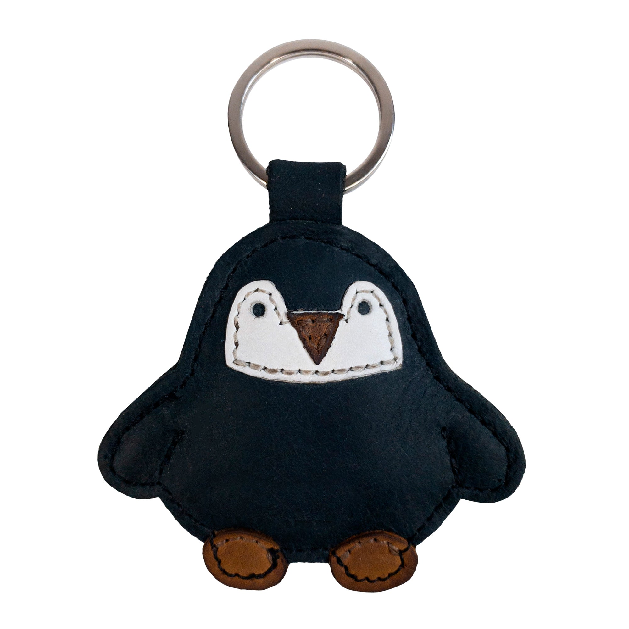 Penguin Keychain - Stockyard X 'The Leather Store'