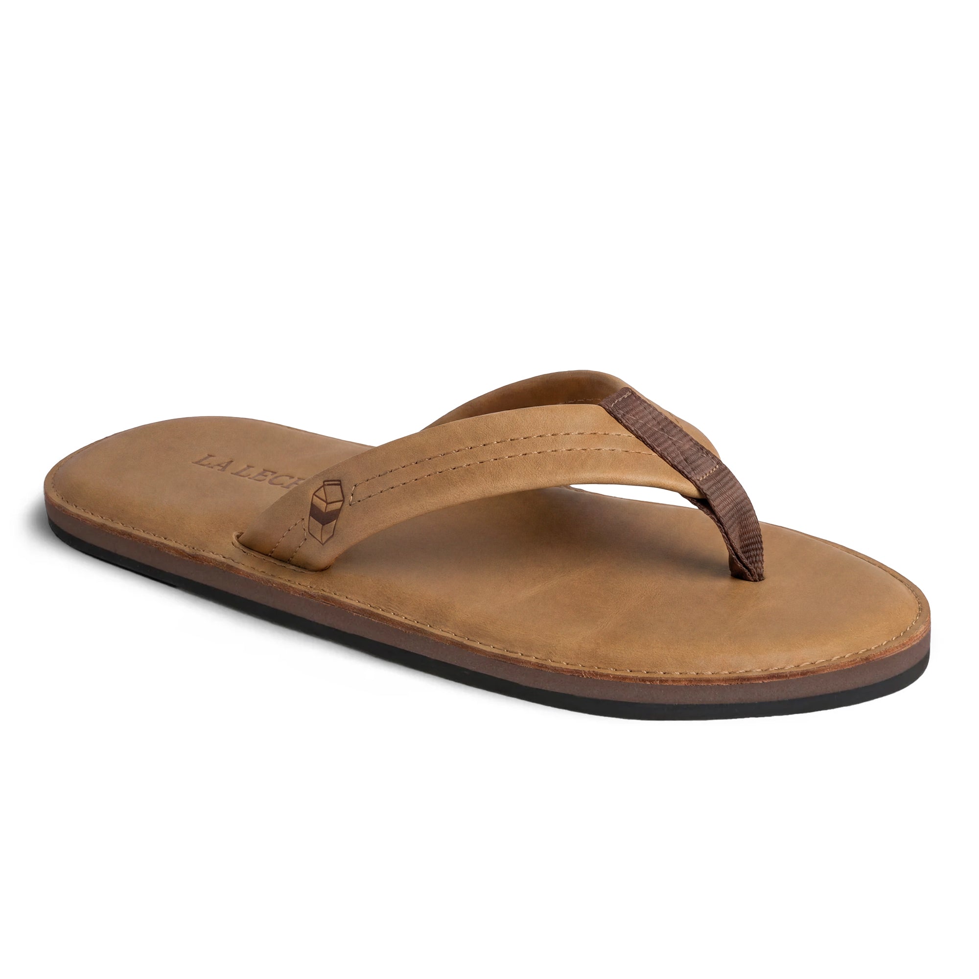 The South Shore Padded Leather Flip Flop