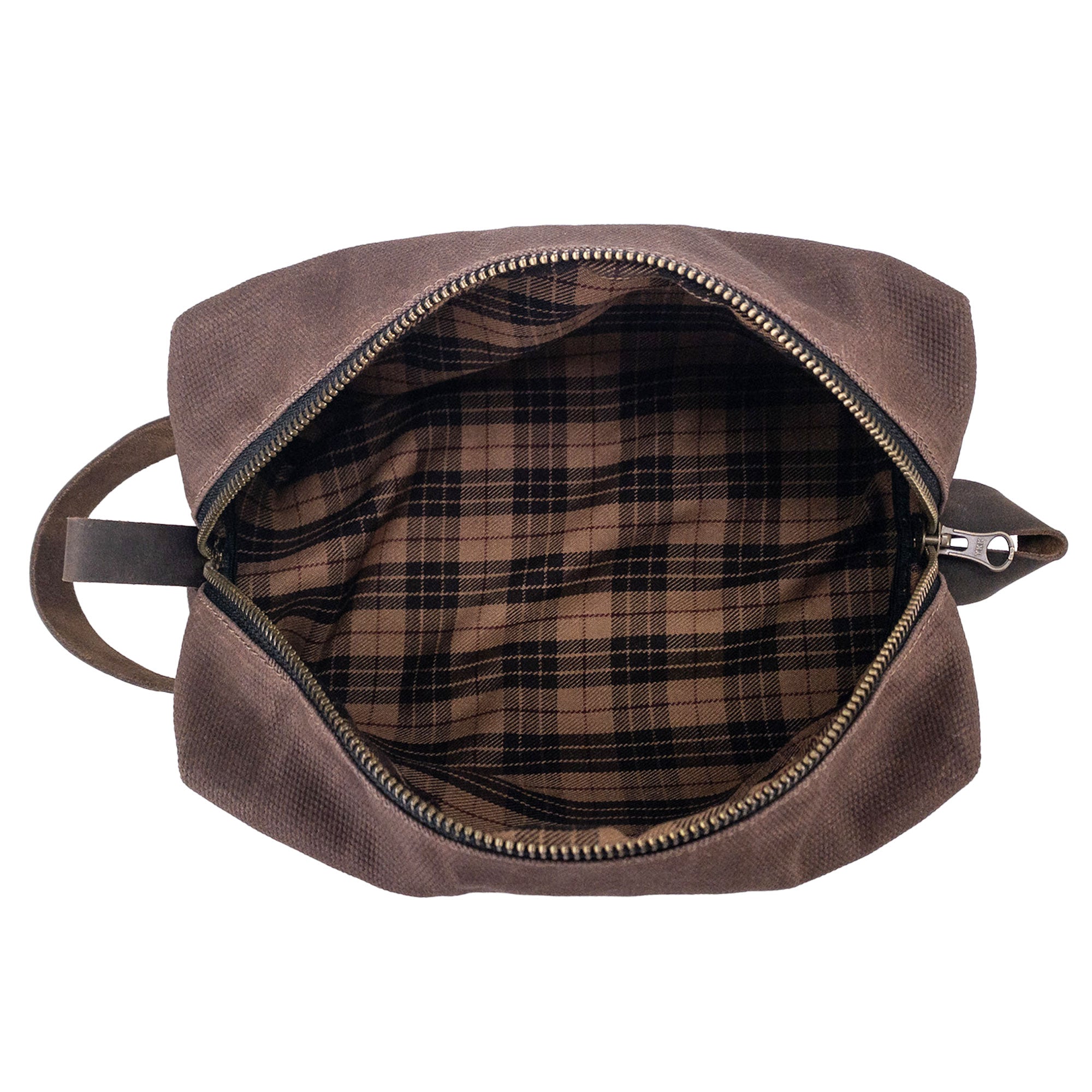 Square Dopp Kit Utility Bag - Stockyard X 'The Leather Store'