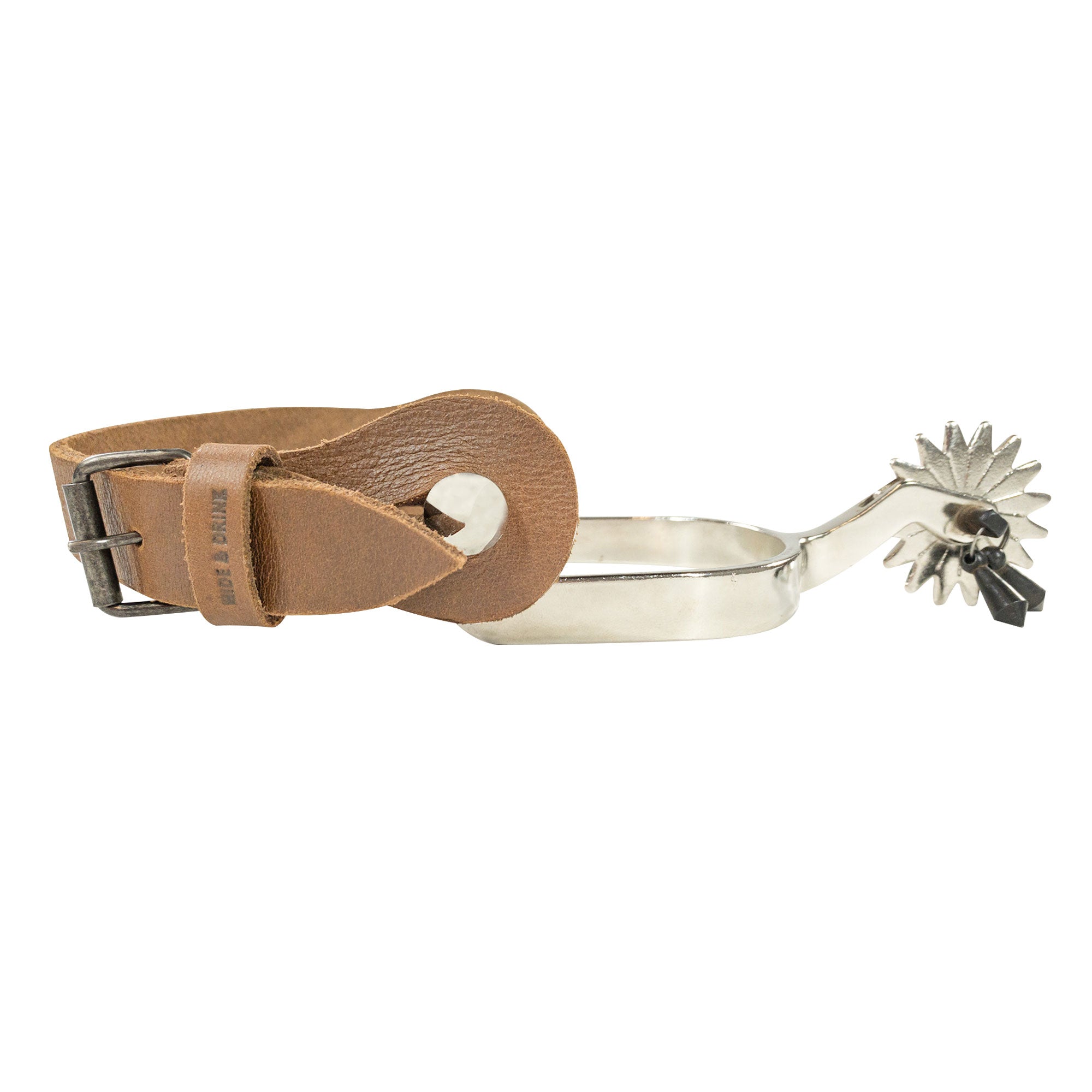Hide & Drink's Ply Spur Straps (2 Pieces) - A beautifully crafted set of 2 Single Spur Straps for Cowboy, Men and Women's boots. Made from premium Full Grain Leather, these artisan straps are perfect for Equestrian wear and reflect quality craftsmanship.