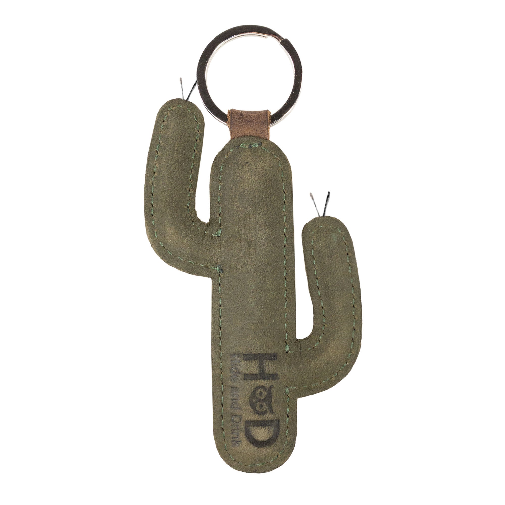 Cactus Keychain - Stockyard X 'The Leather Store'