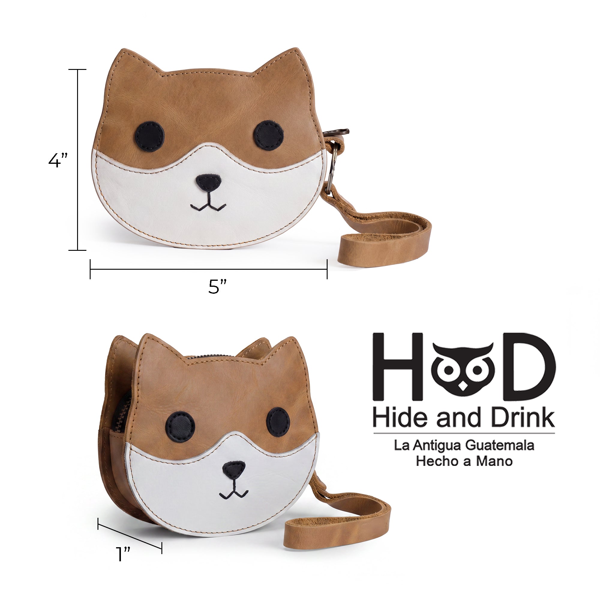 Cute Cat Clutch - Stockyard X 'The Leather Store'