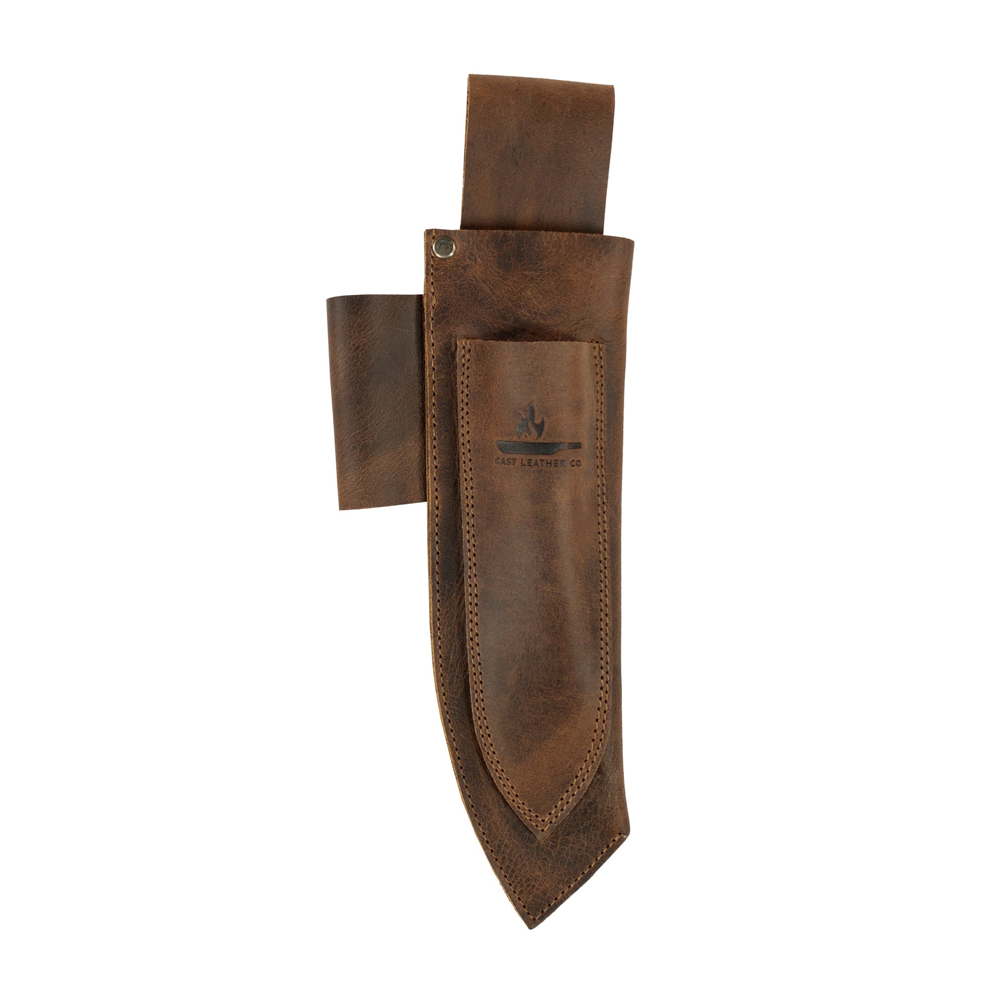 Knife Sheath with Belt Loop - Stockyard X 'The Leather Store'