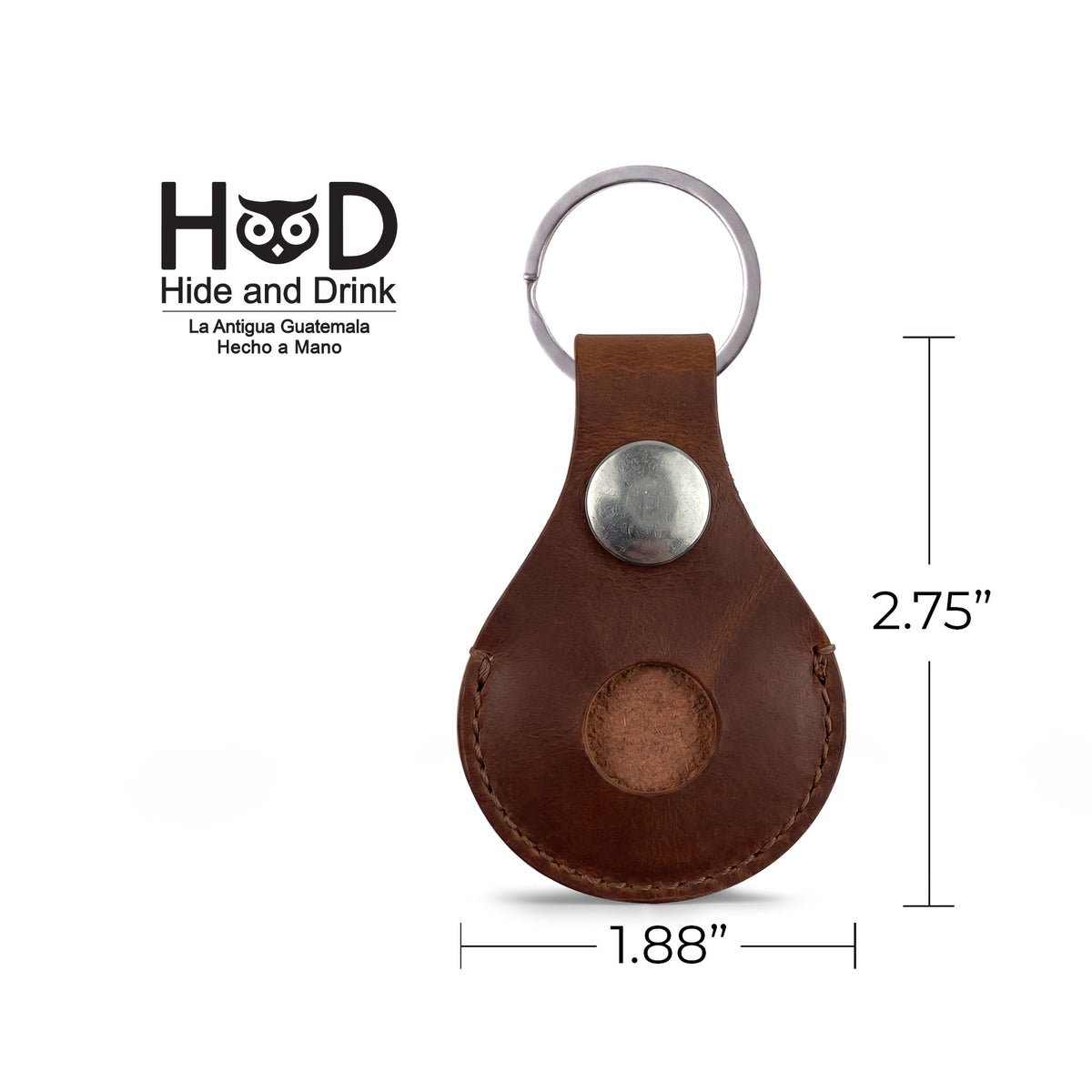 AirTag Rounded Keychain