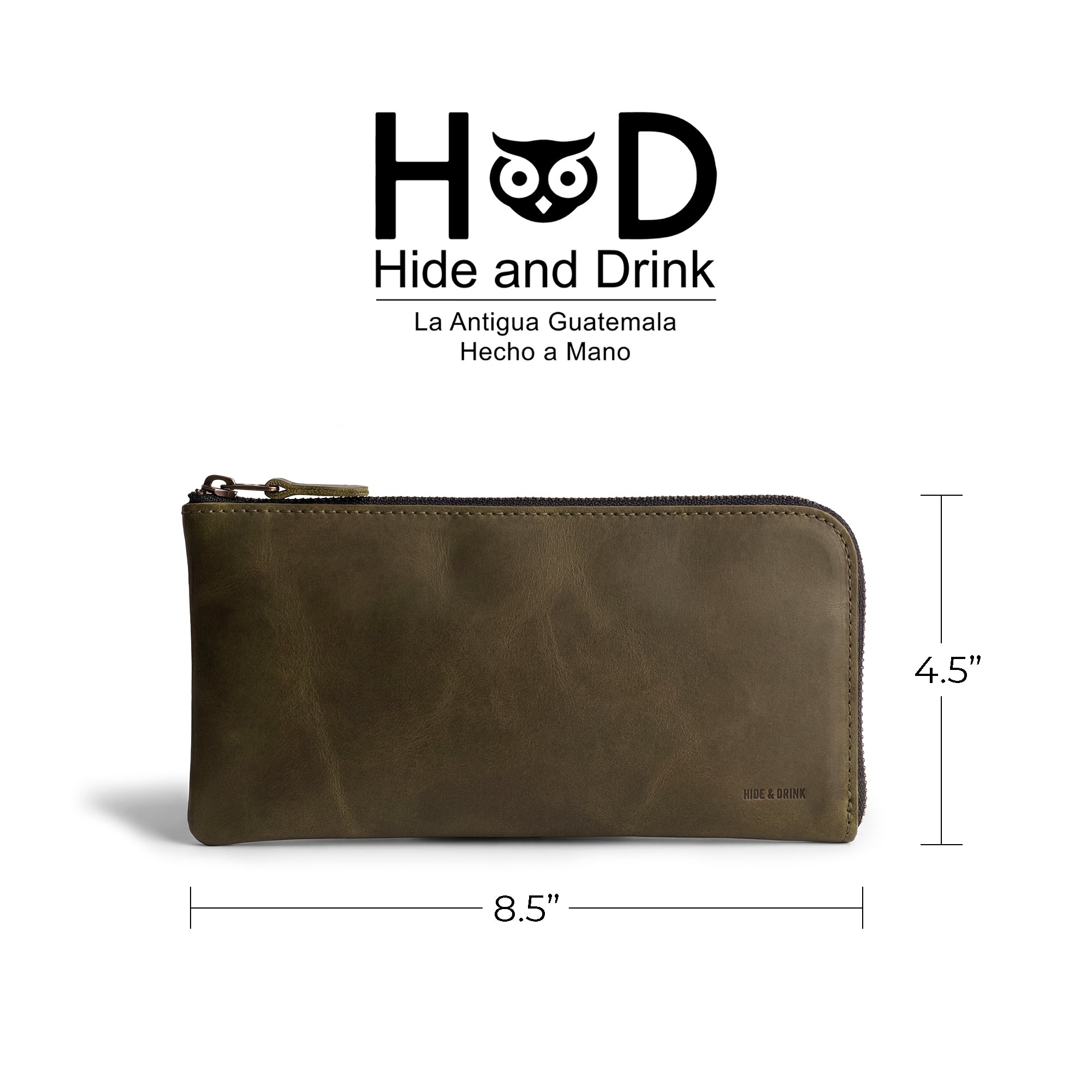 Large Zippered Wallet
