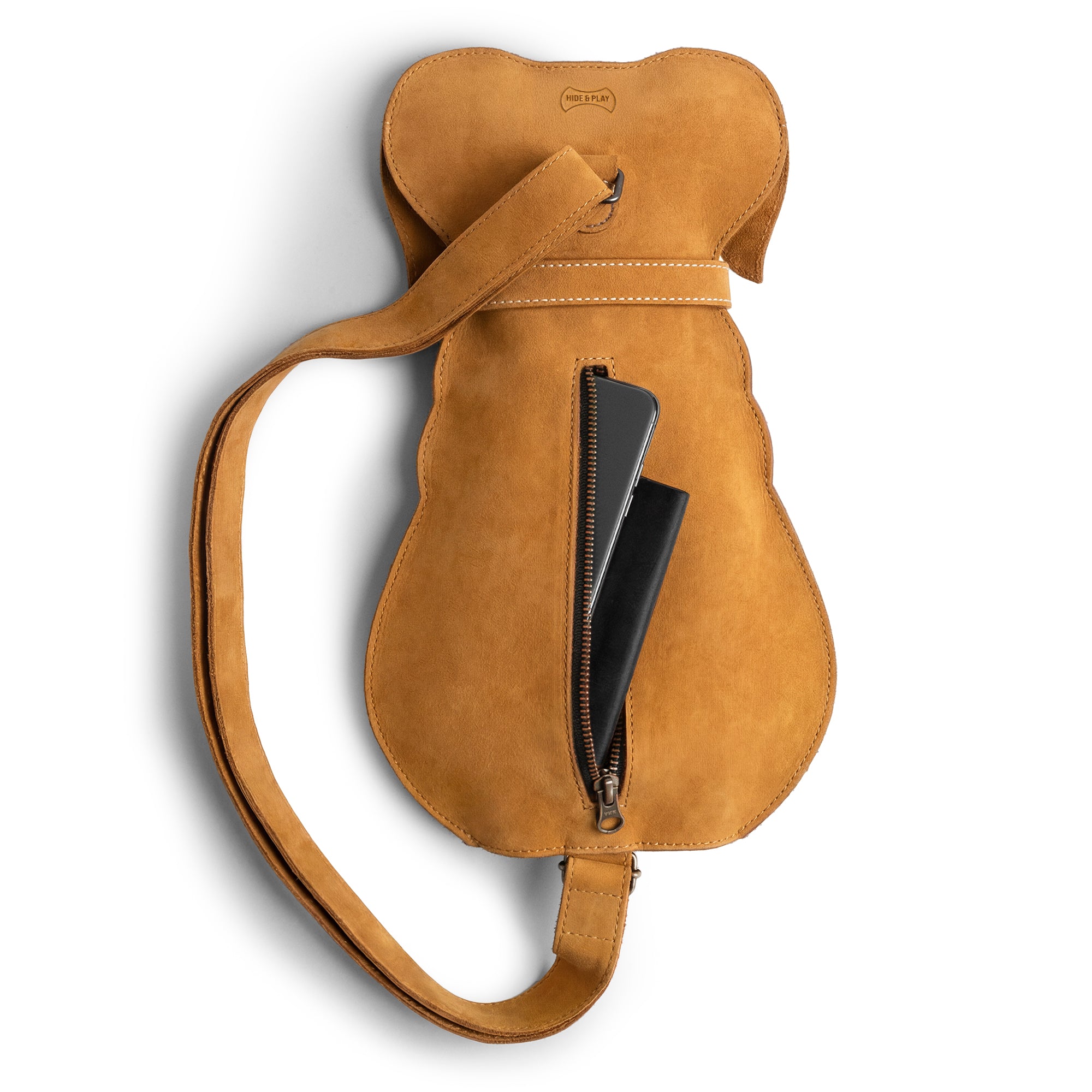 Leather Doggy Crossbody