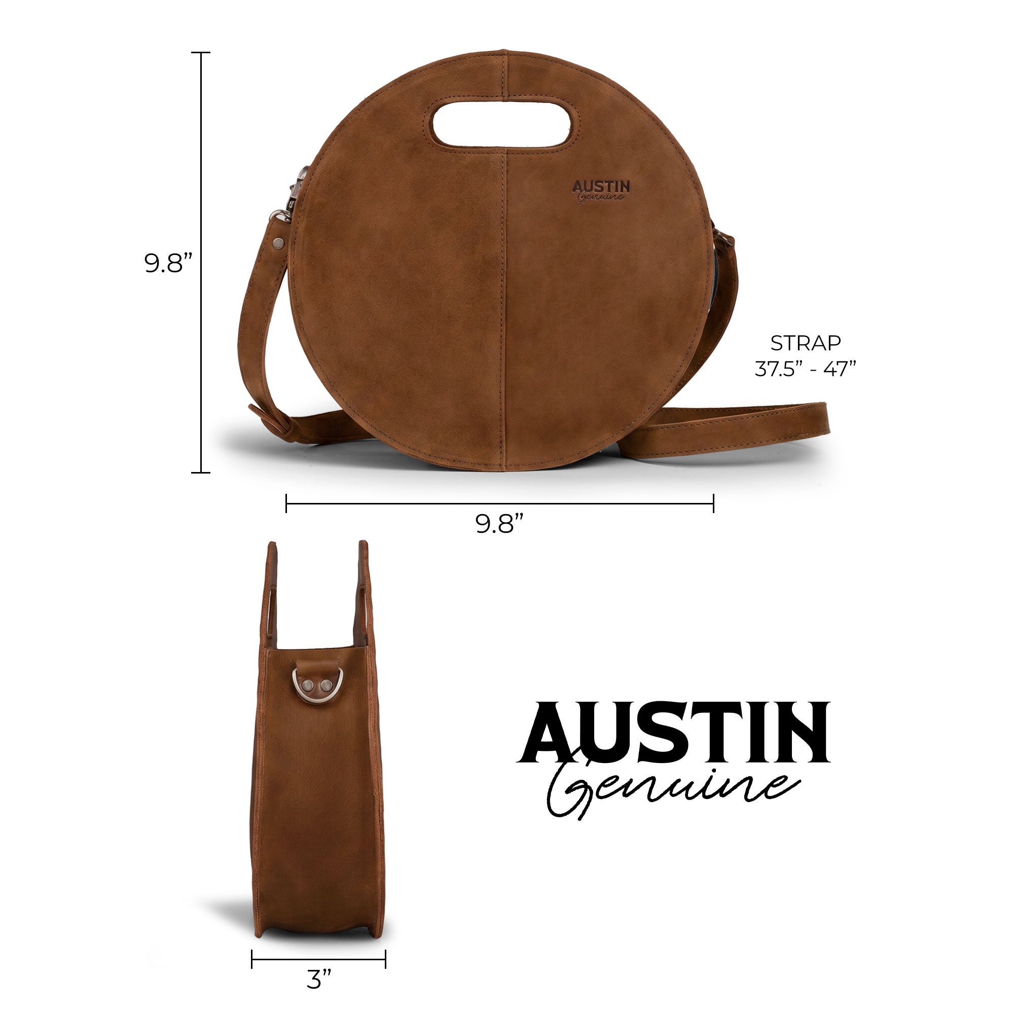 The Pecan Shoulder Bag