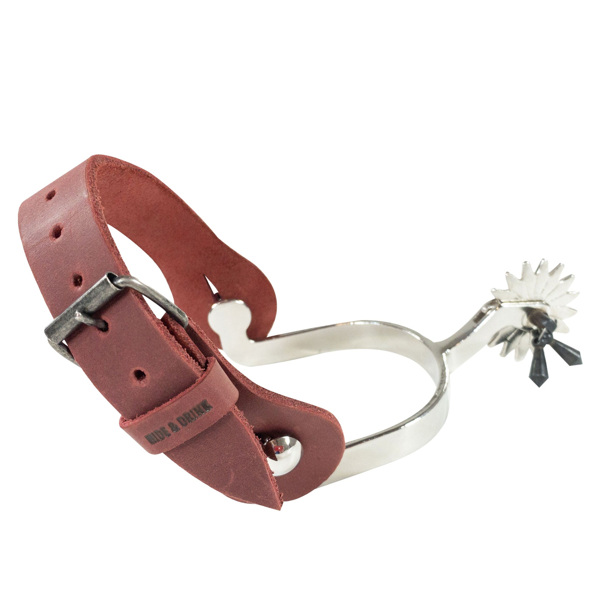 Hide & Drink's Ply Spur Straps (2 Pieces) - This robust pair of Single Spur Straps is designed for secure fit on Cowboy boots. Ideal for both Men and Women, crafted from high-quality Full Grain Leather.