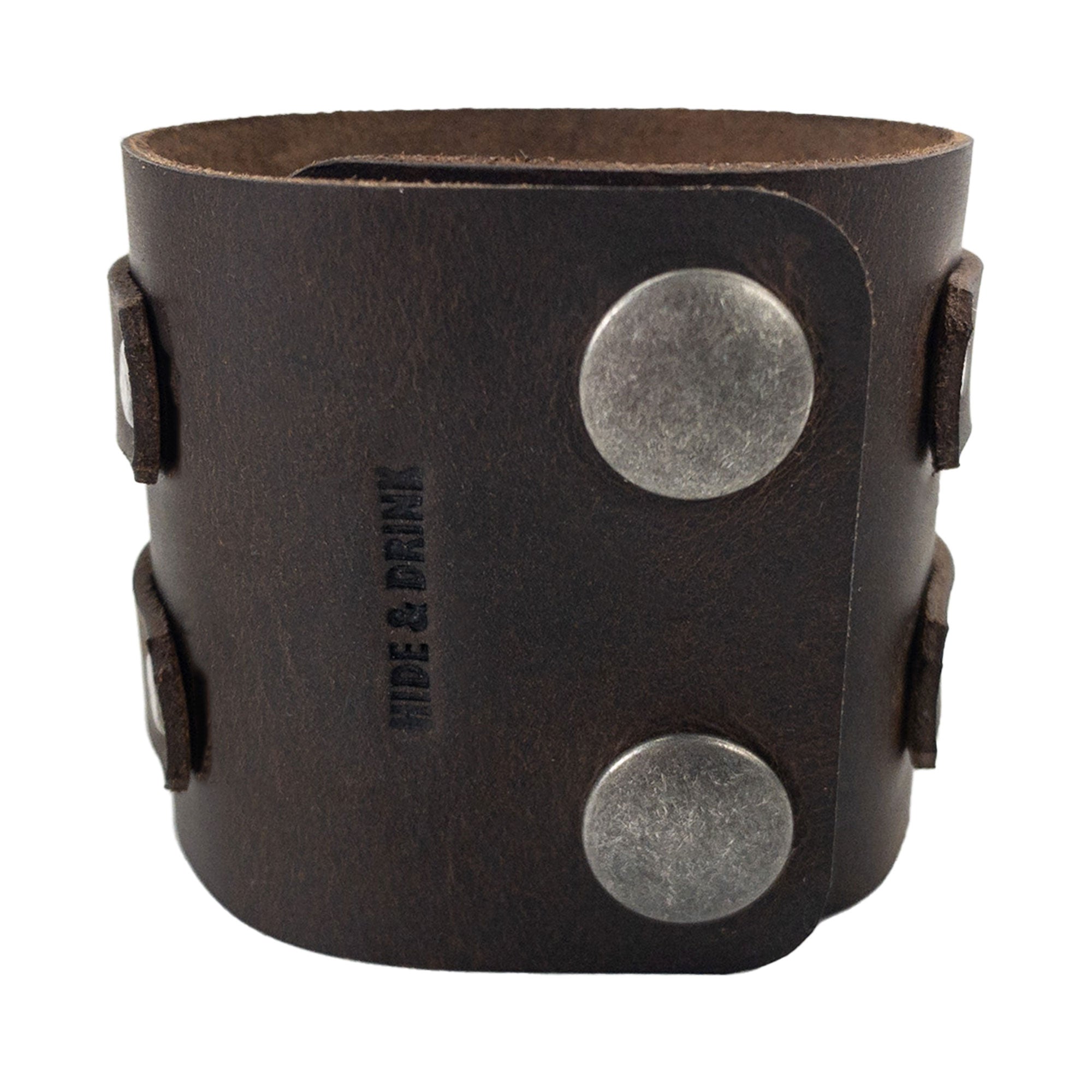 Rustic 2 Ring Cuff - Stockyard X 'The Leather Store'