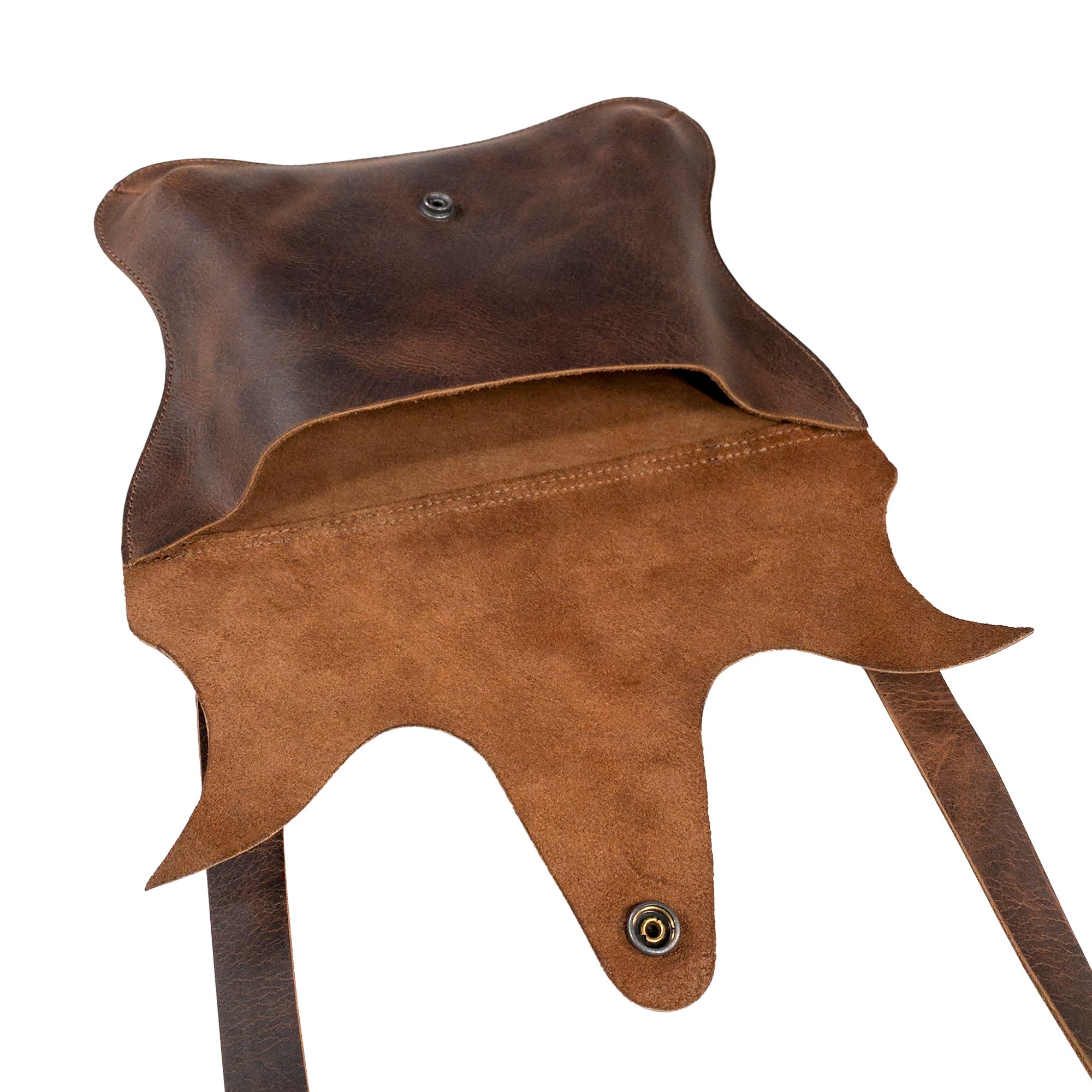 Leaf-Shaped Shoulder Bag - Stockyard X 'The Leather Store'