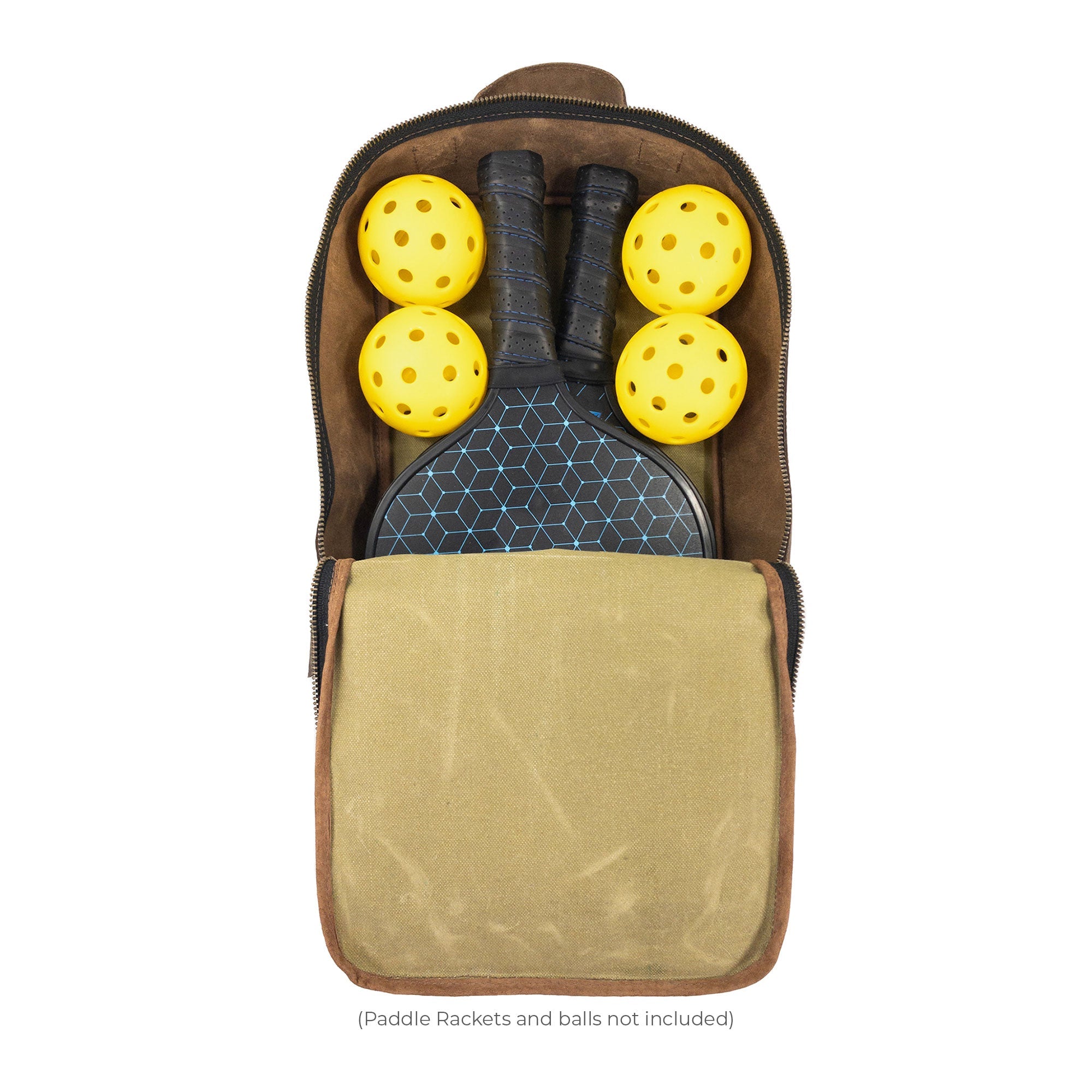 Pickleball Paddle Set Case (Accessories not included) - Stockyard X 'The Leather Store'