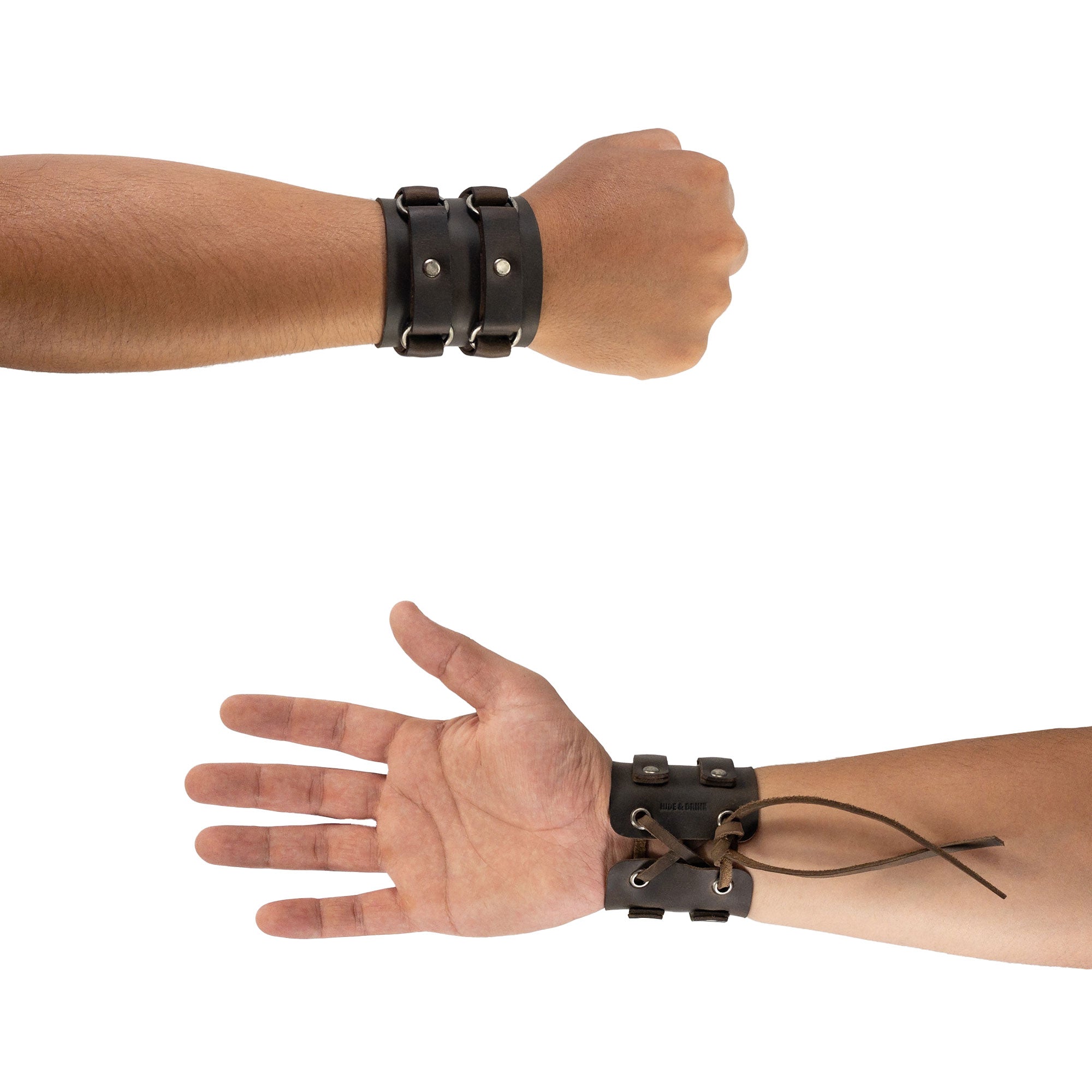 Adjustable 4 Ring Cuff - Stockyard X 'The Leather Store'