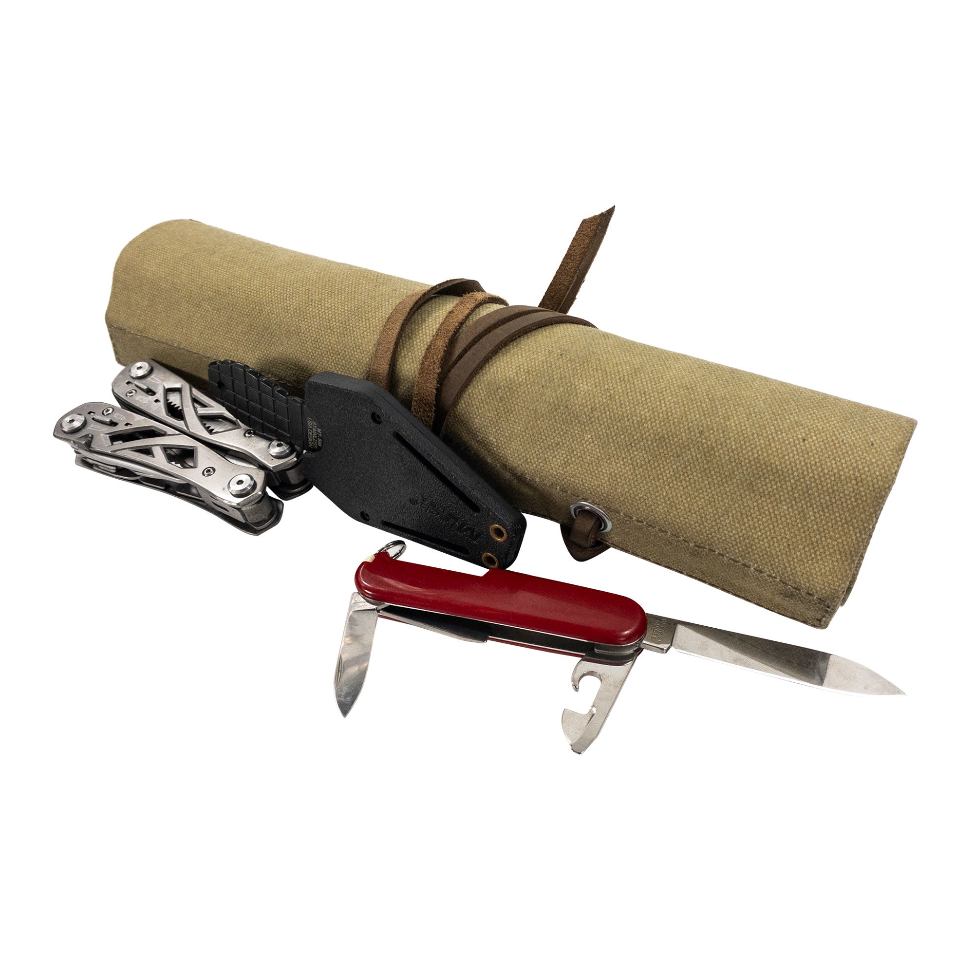 Knife Roll with 12 Slots - Stockyard X 'The Leather Store'