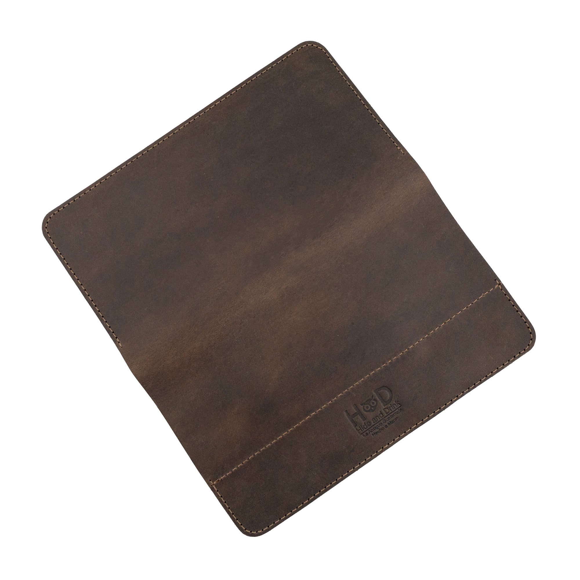 Minimalist Checkbook Cover with Pen Slot - Stockyard X 'The Leather Store'