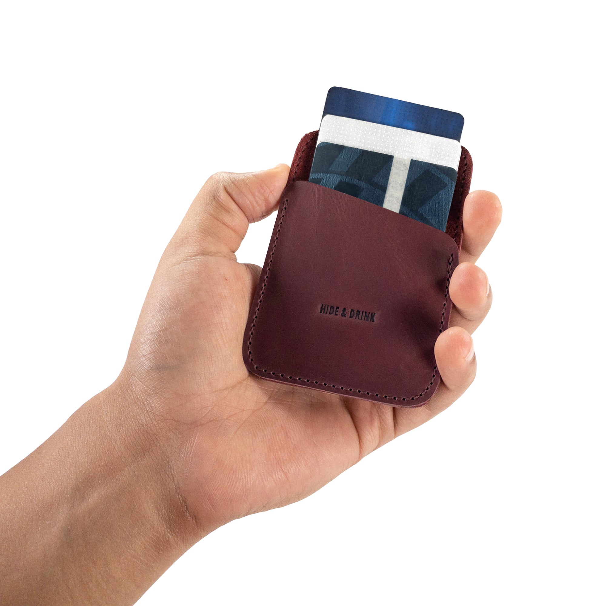 Minimalist Card Holder - Stockyard X 'The Leather Store'