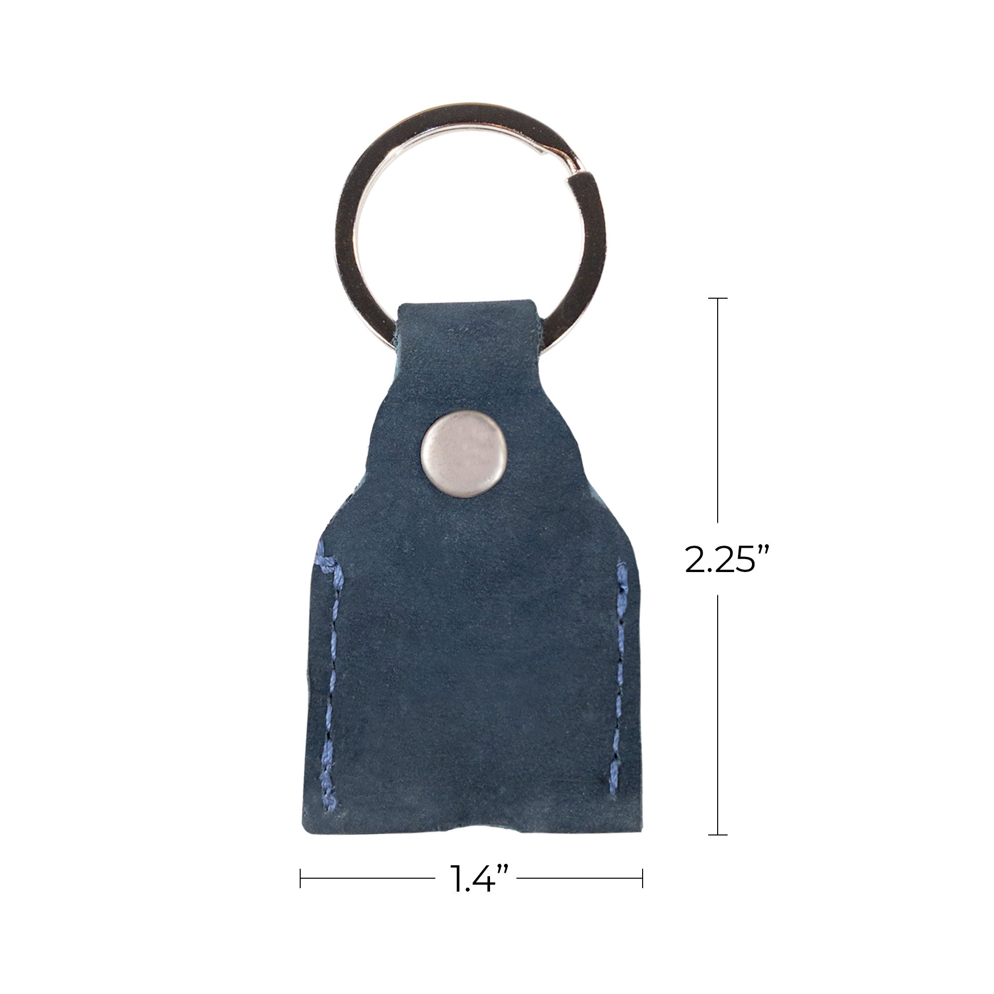 Hide & Drink Key Holder in vibrant tan leather, showcasing its stylish design. This Key Holder serves as a practical Keychain Organizer and emergency coin pouch, crafted from Full Grain Leather. Handmade in La Antigua Guatemala & Oaxaca Mexico with artisan craftsmanship.