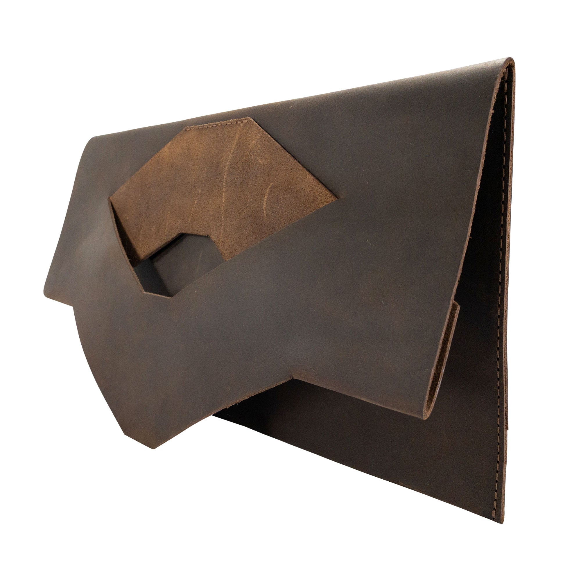 Rectangular Cut Out Clutch Bag - Stockyard X 'The Leather Store'