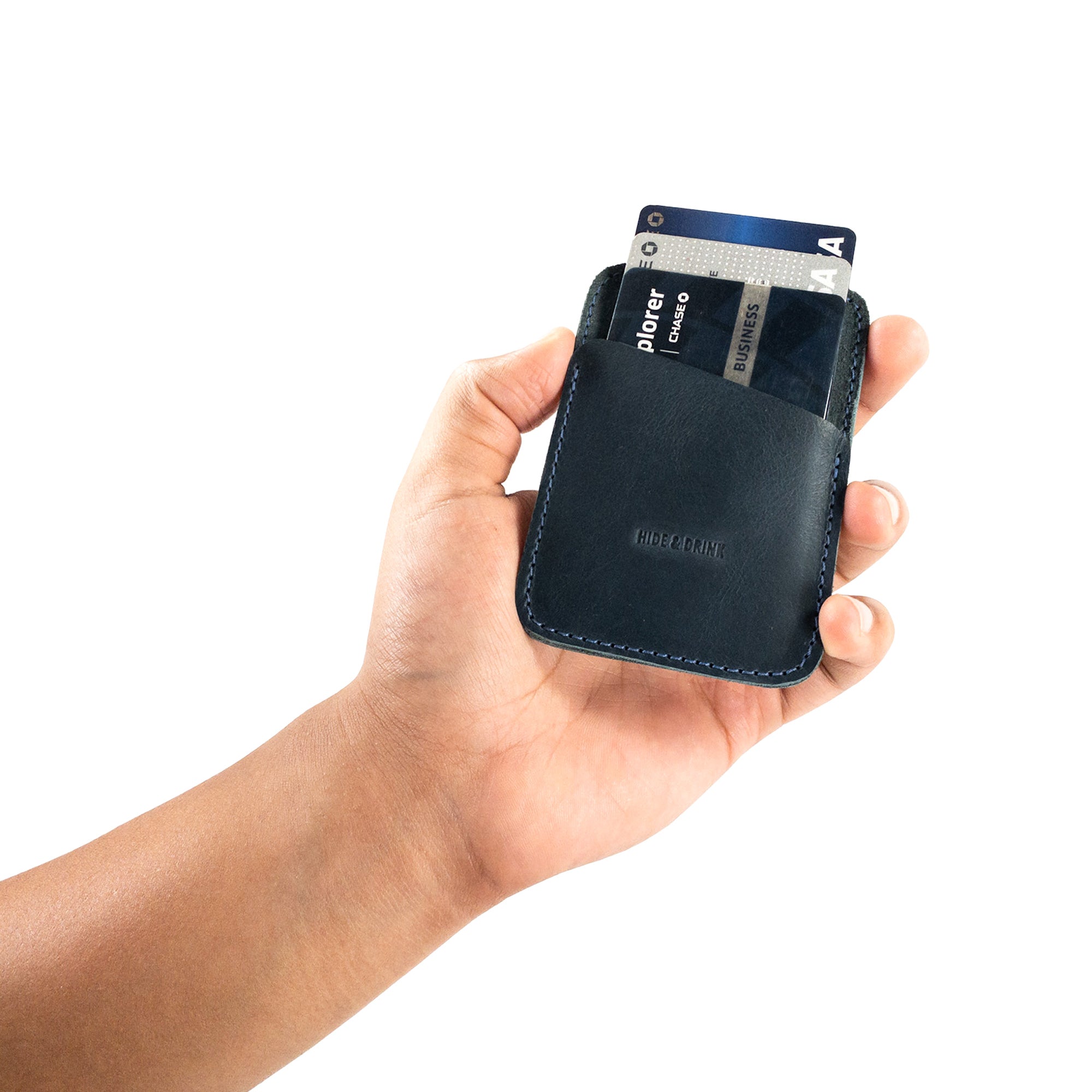 Minimalist Card Holder - Stockyard X 'The Leather Store'