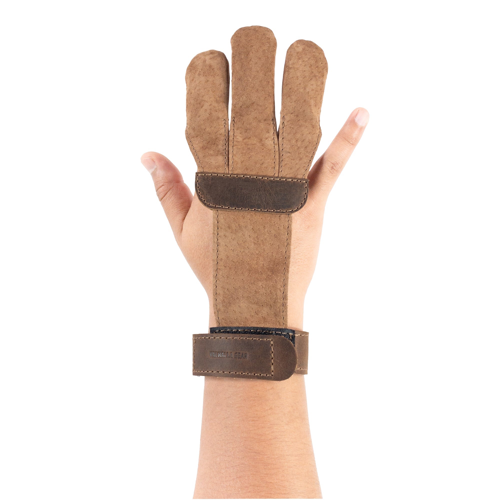 Three-Finger Archery Shooting Glove - Stockyard X 'The Leather Store'
