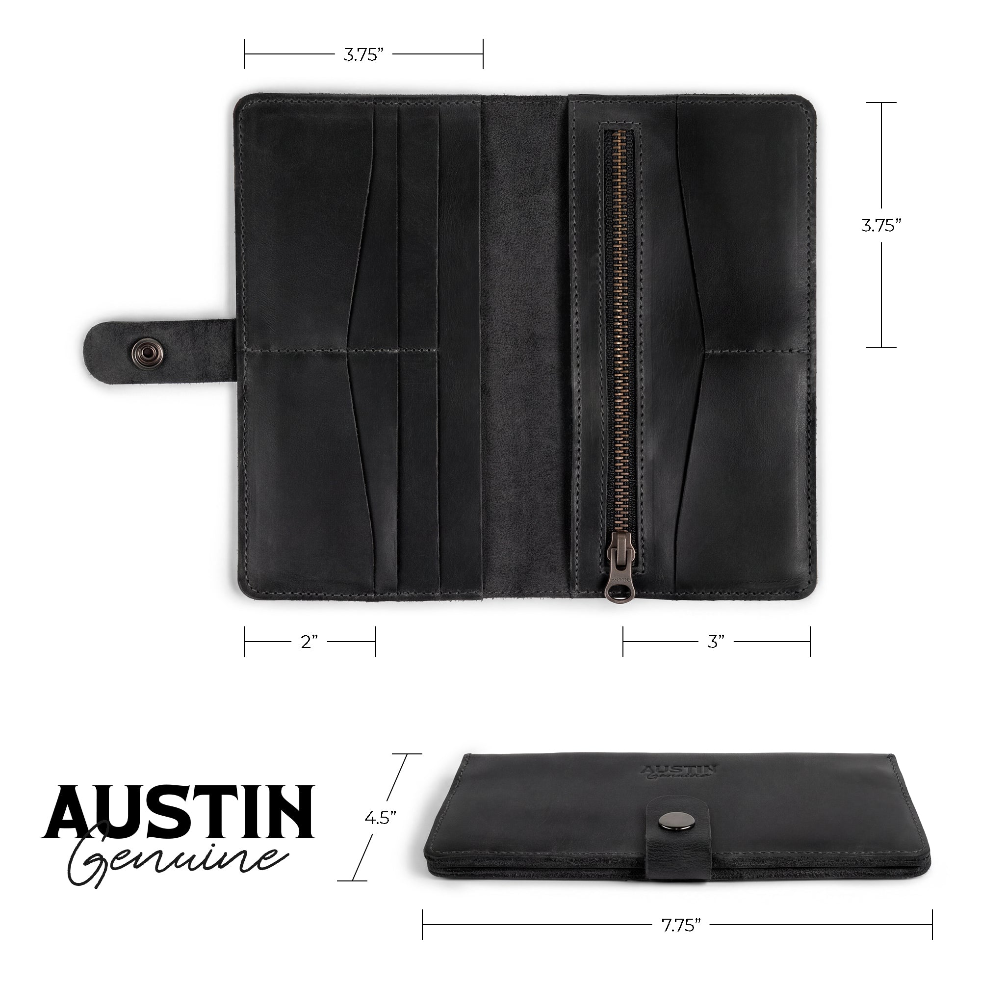 The Lamar Long Bifold Wallet