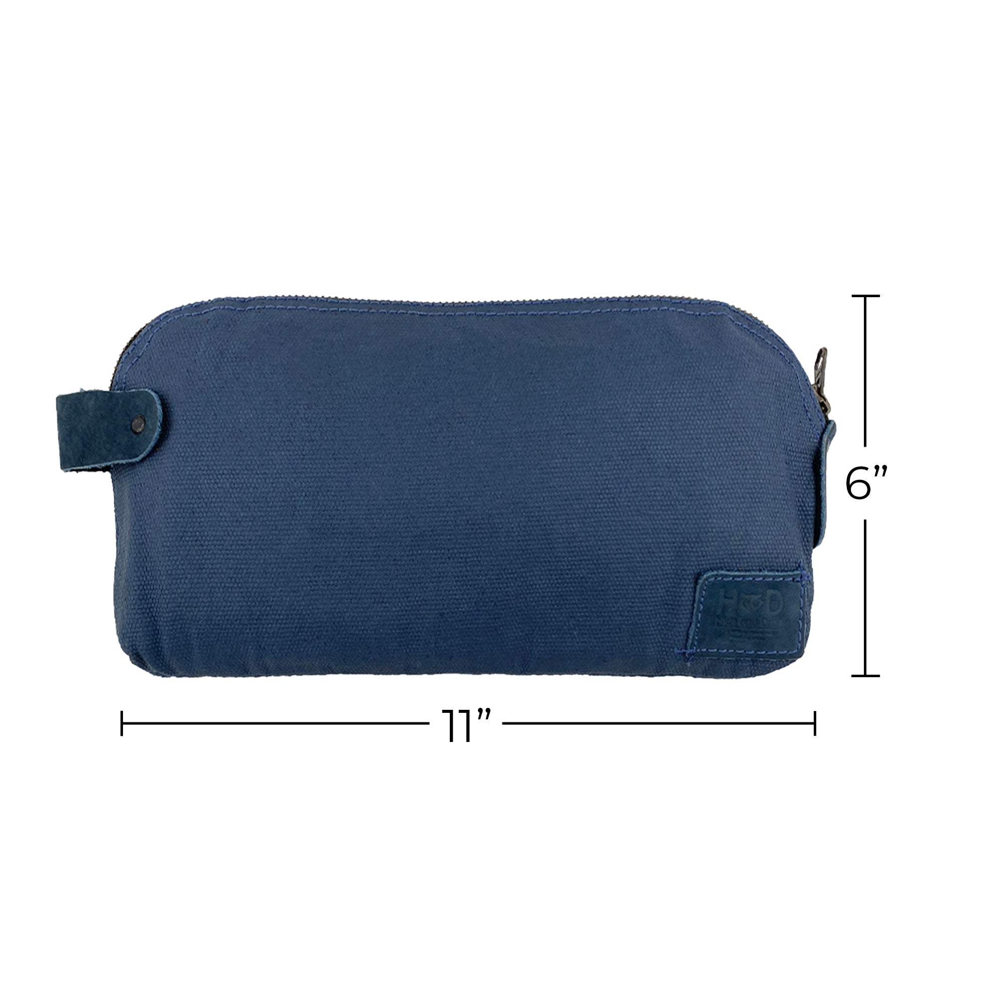 Dopp Kit Utility Bag by Hide & Drink featuring a beautiful leather texture that combines style with functionality. This artisan Dopp Kit Utility Bag is made from full grain leather, showcasing artisan craftsmanship in small batch production, hand cut and hand sewn, handmade in La Antigua Guatemala & Oaxaca Mexico.