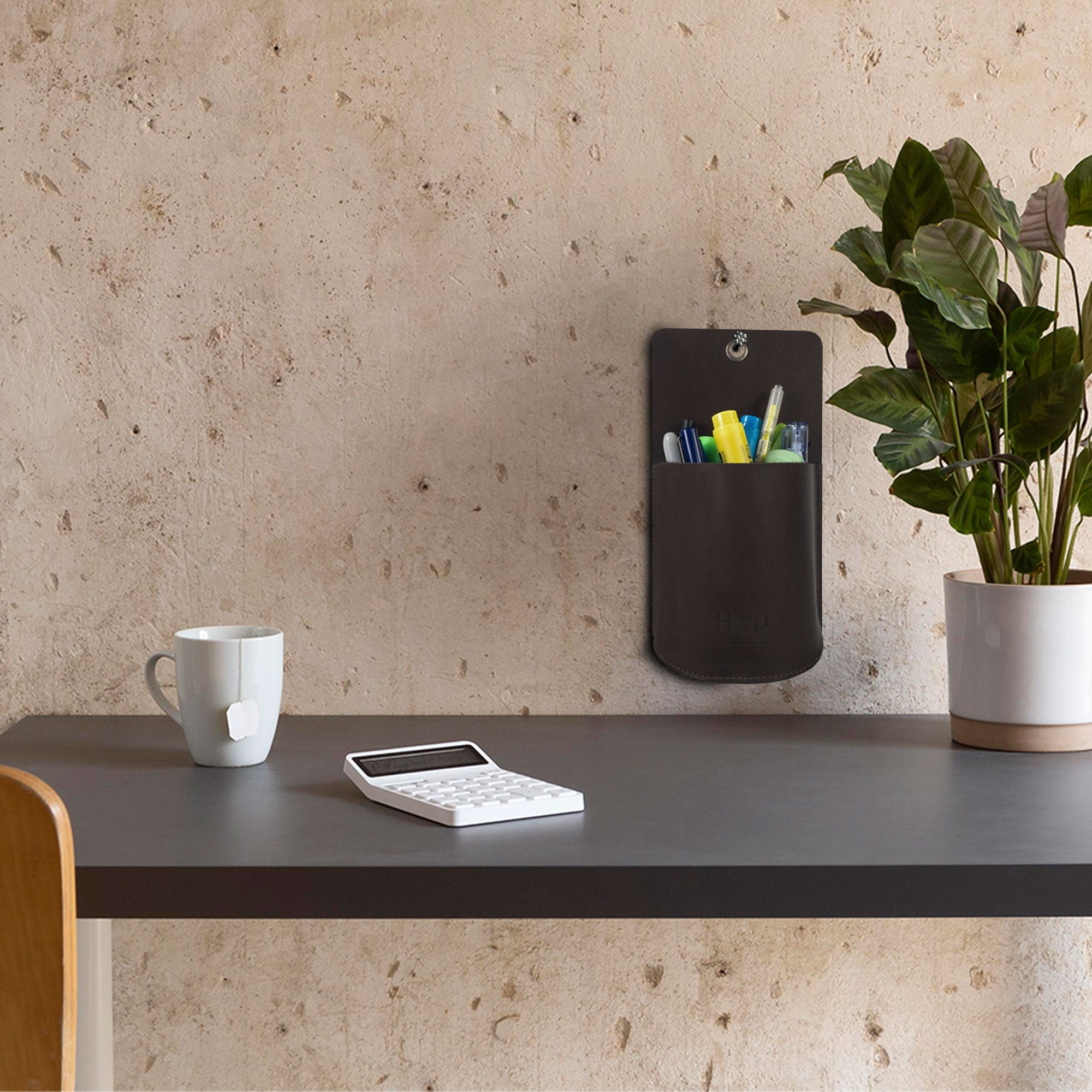 Single Pouch Wall Holder - Stockyard X 'The Leather Store'