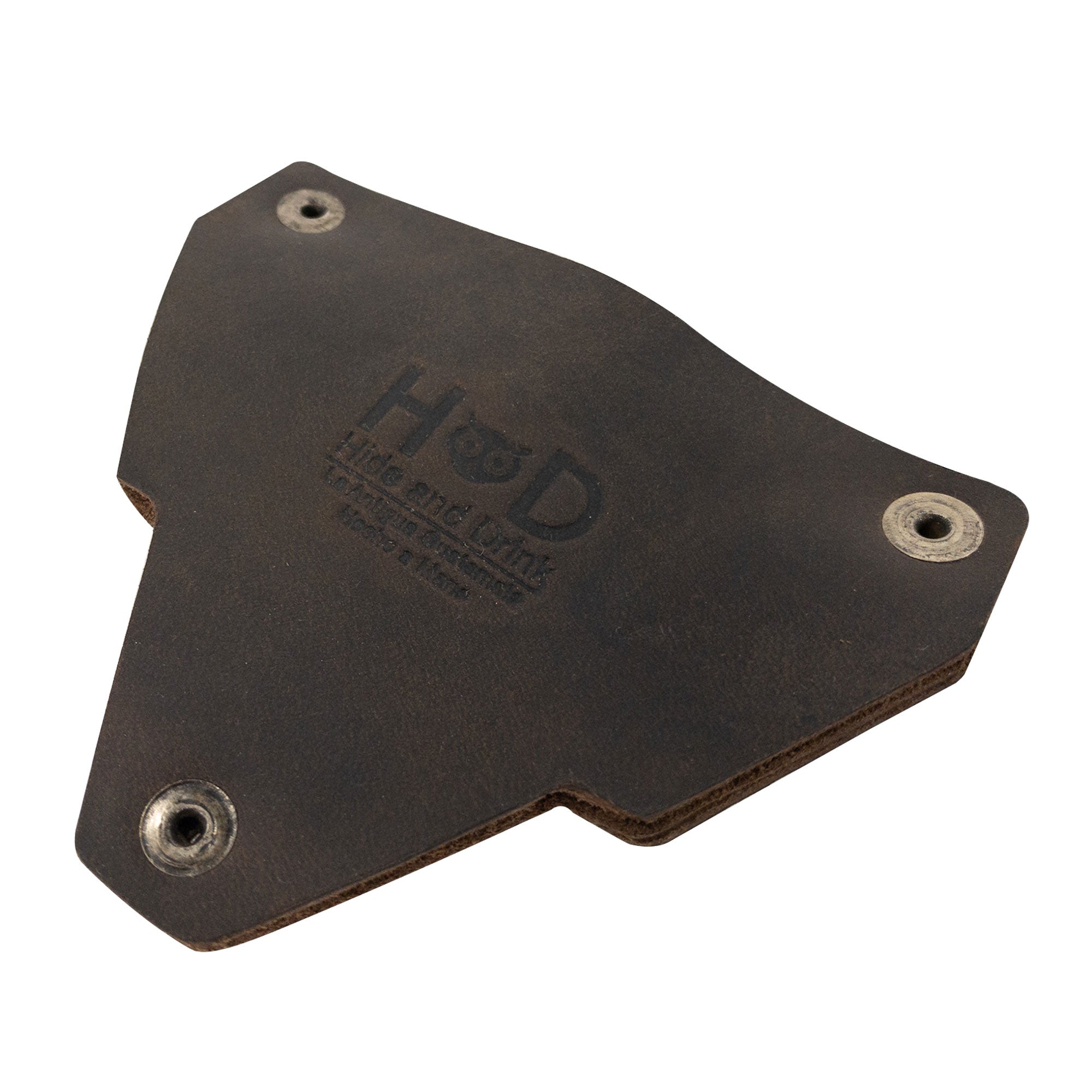 Riveted Mini Flashlight Holder for Belt - Stockyard X 'The Leather Store'