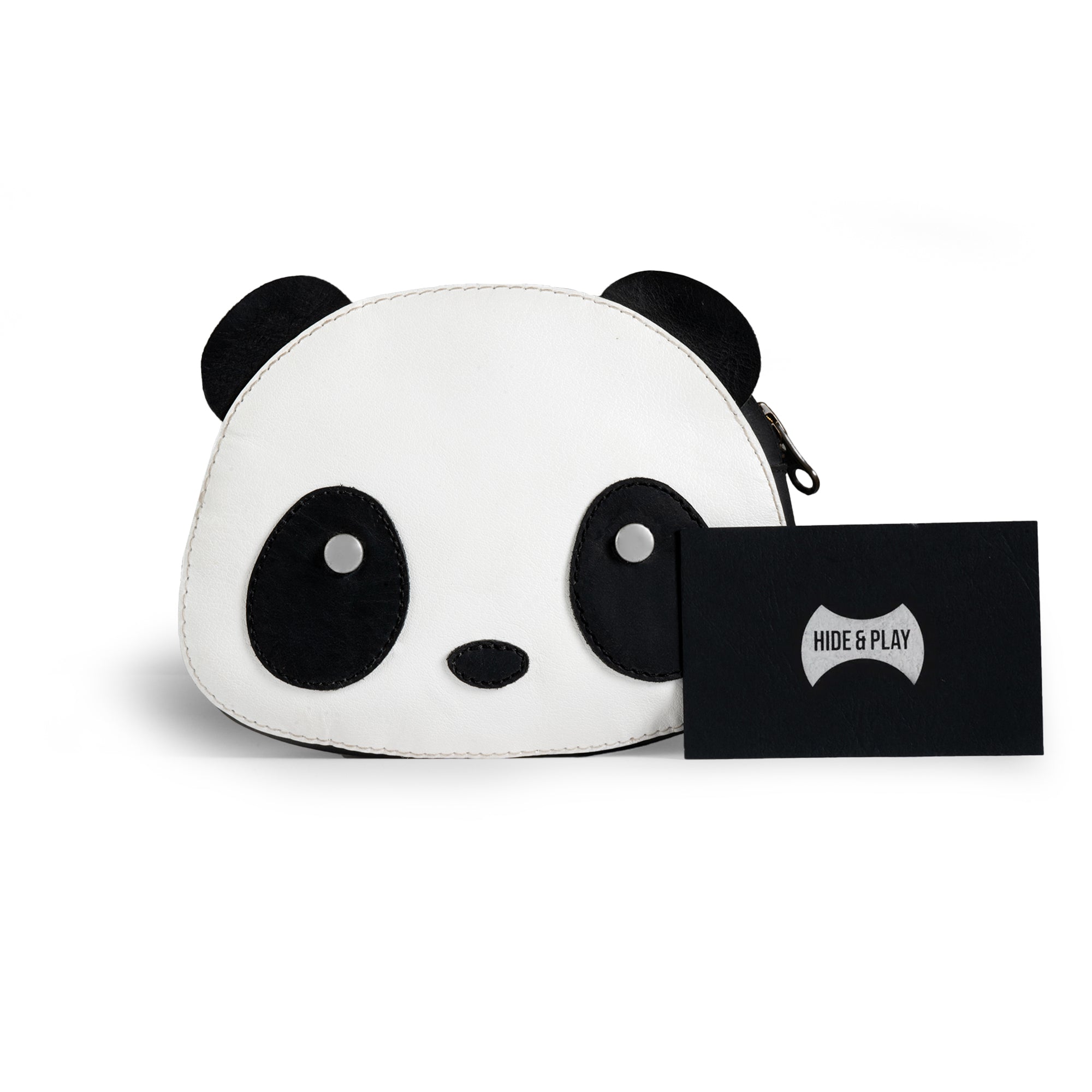 Leather Panda Wallet