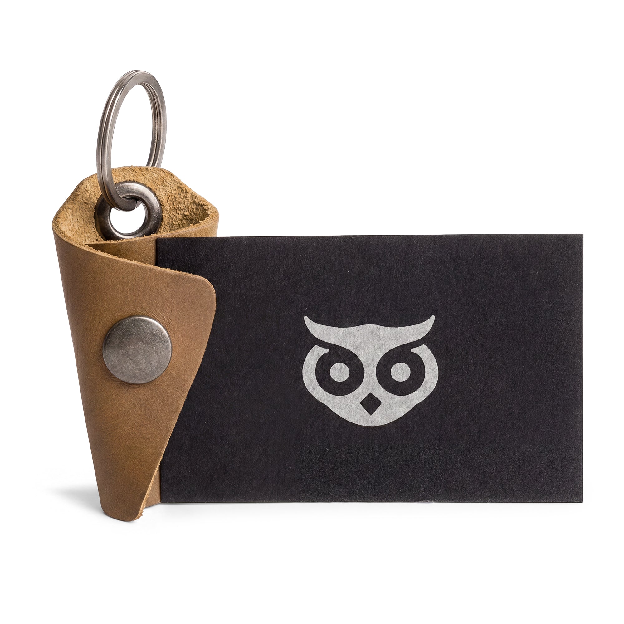 Leather Wrap Keychain