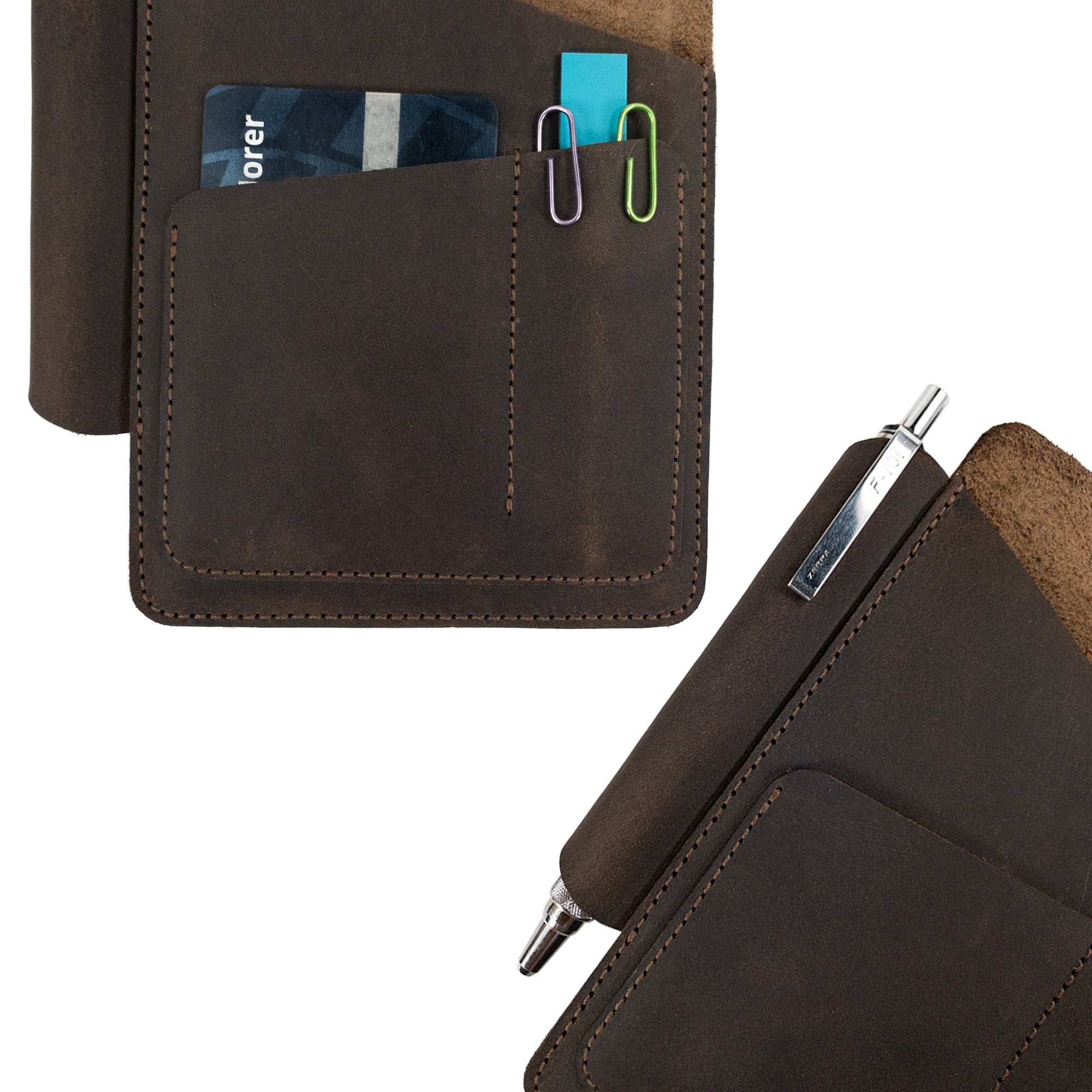 Rectangular Case for Field Notes Notebook with Card Slot - Stockyard X 'The Leather Store'