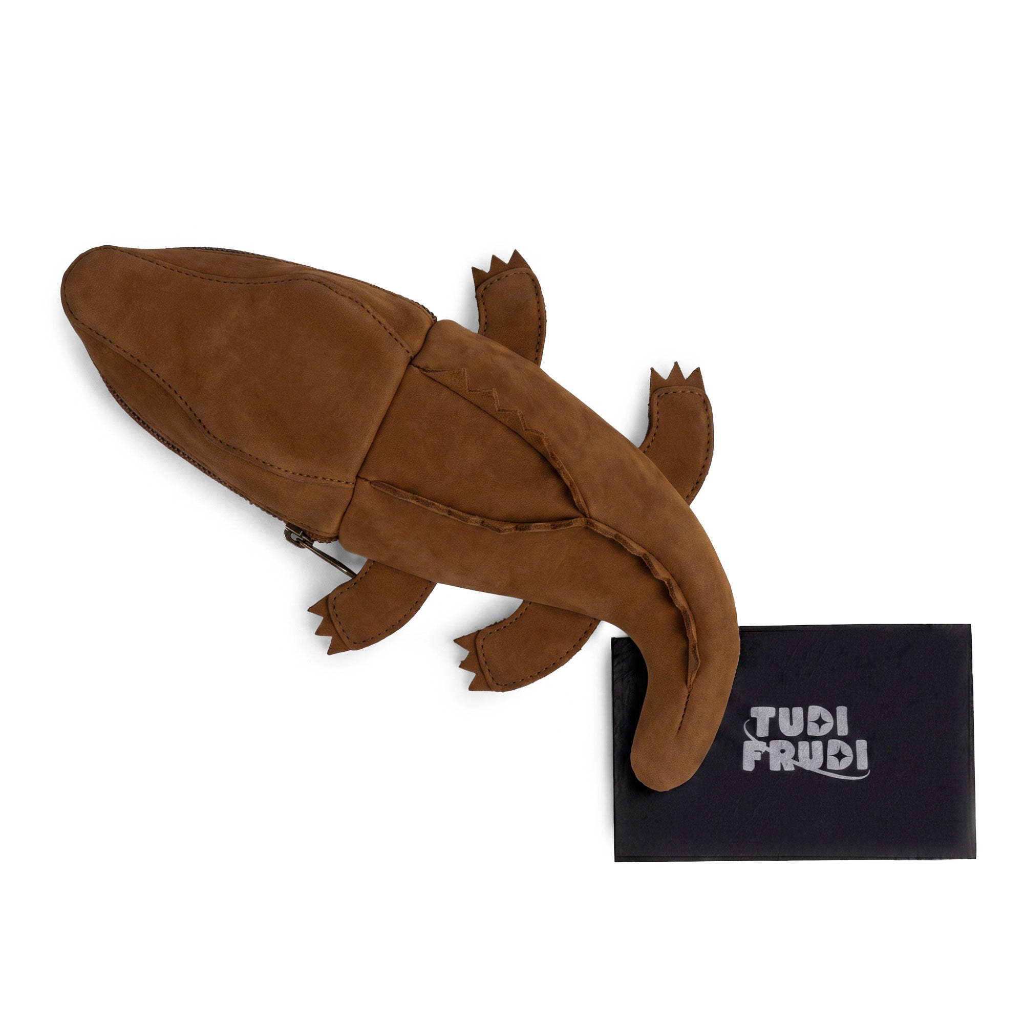 Leather Gator Pouch