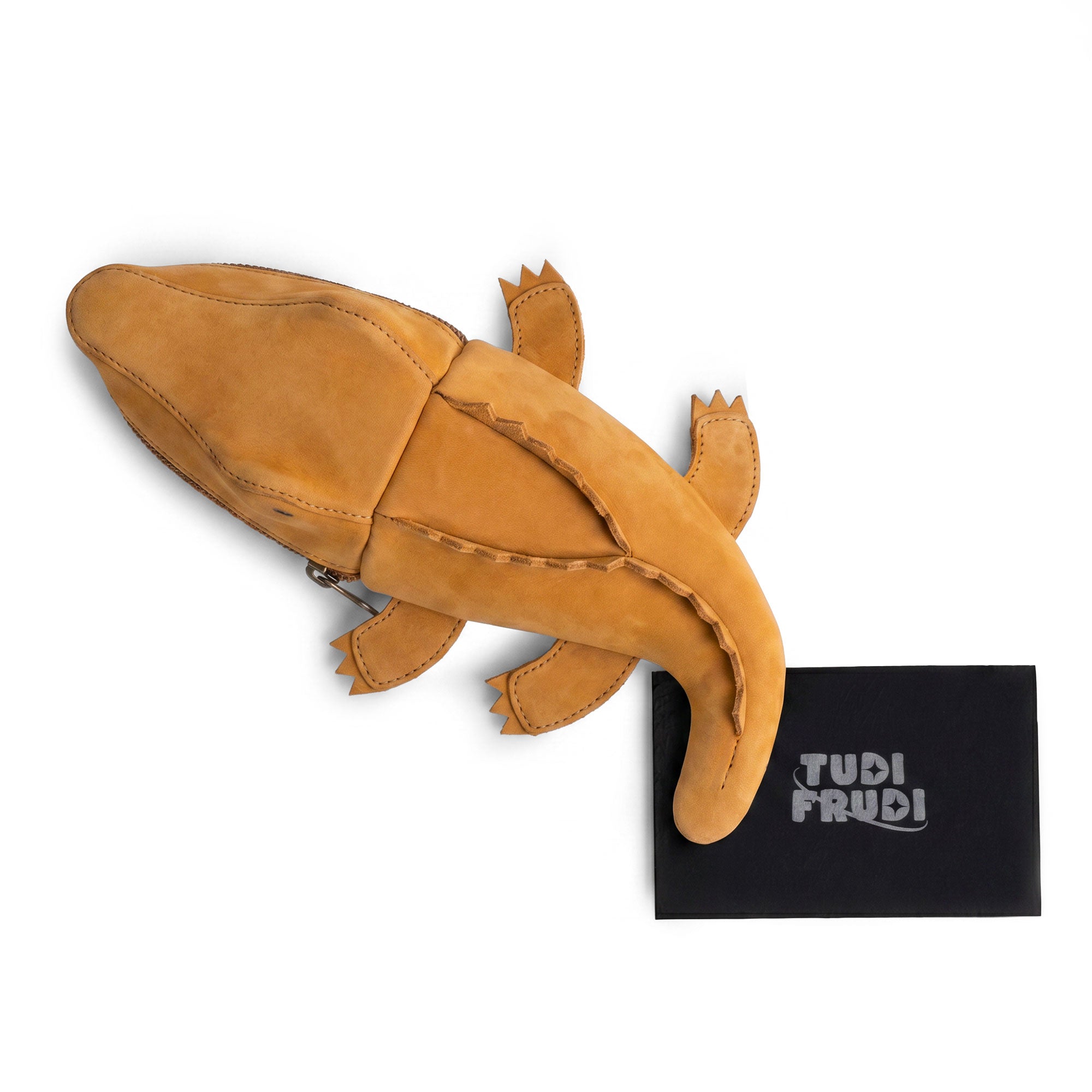 Leather Gator Pouch