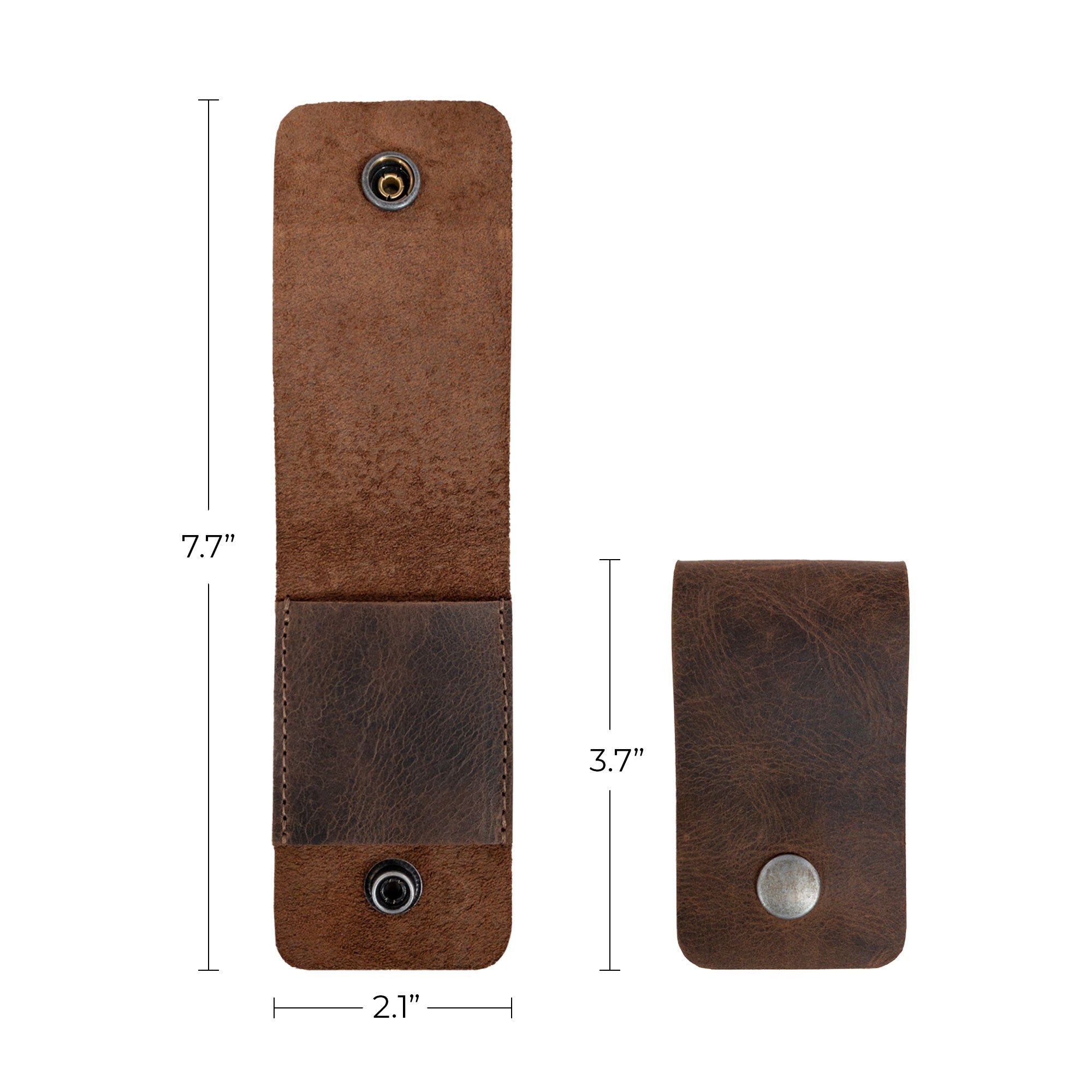 Set of 2 Tie Bar Cases - Stockyard X 'The Leather Store'